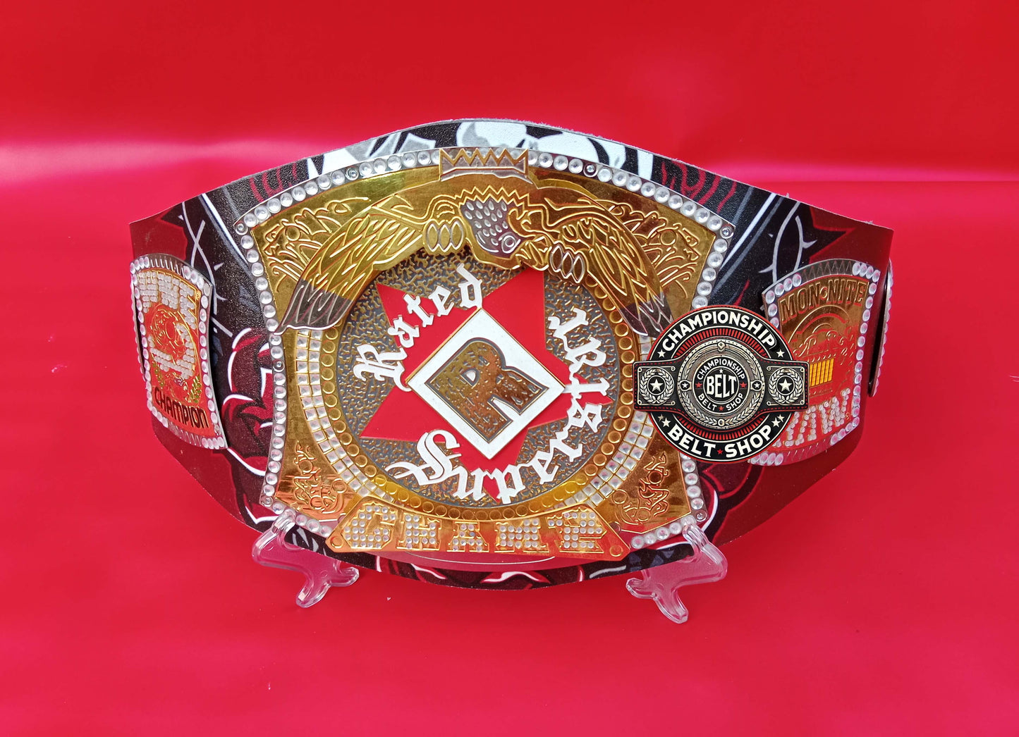 Rated R Spinner Championship Title Belt