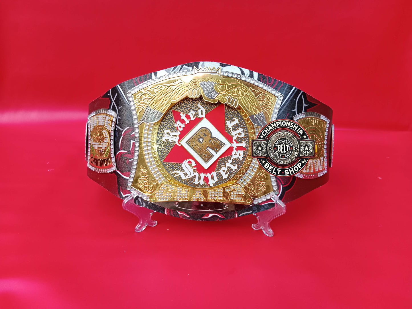 Rated R Spinner Championship Title Belt
