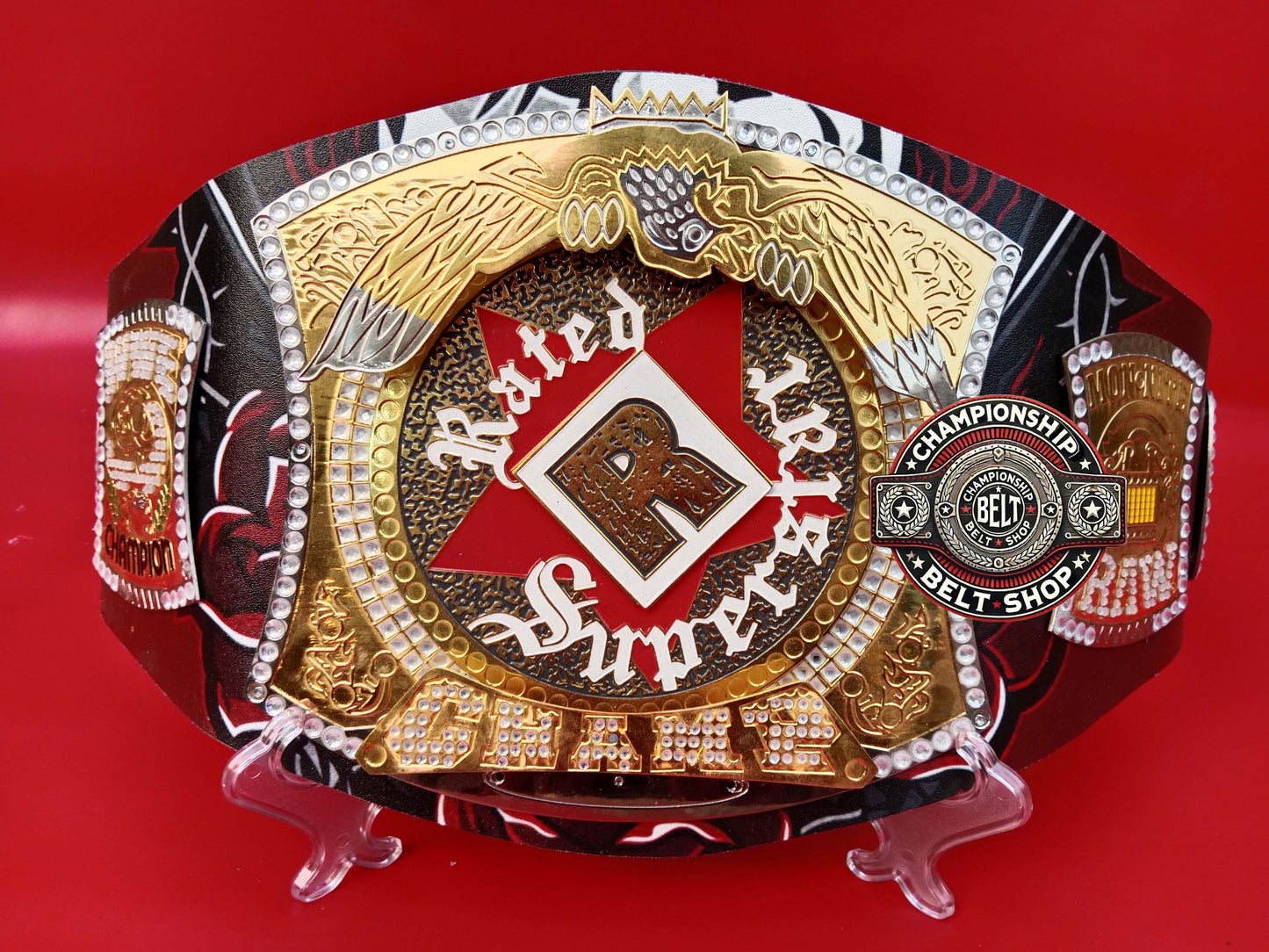 Rated R Spinner Championship Title Belt