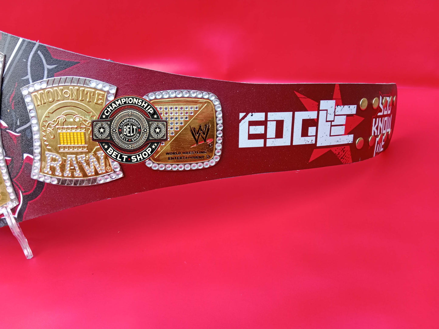 Rated R Spinner Championship Title Belt