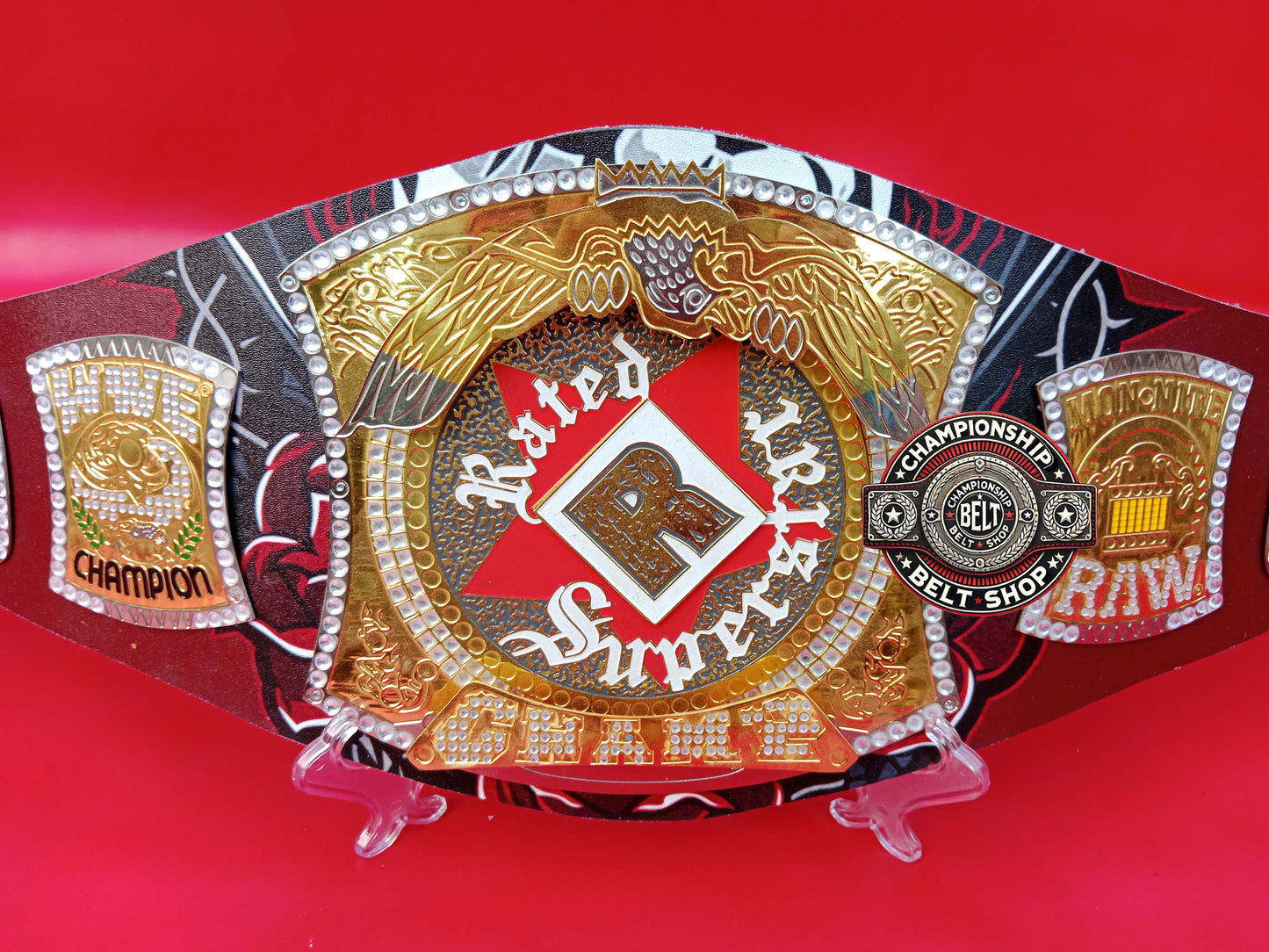 Rated R Spinner Championship Title Belt