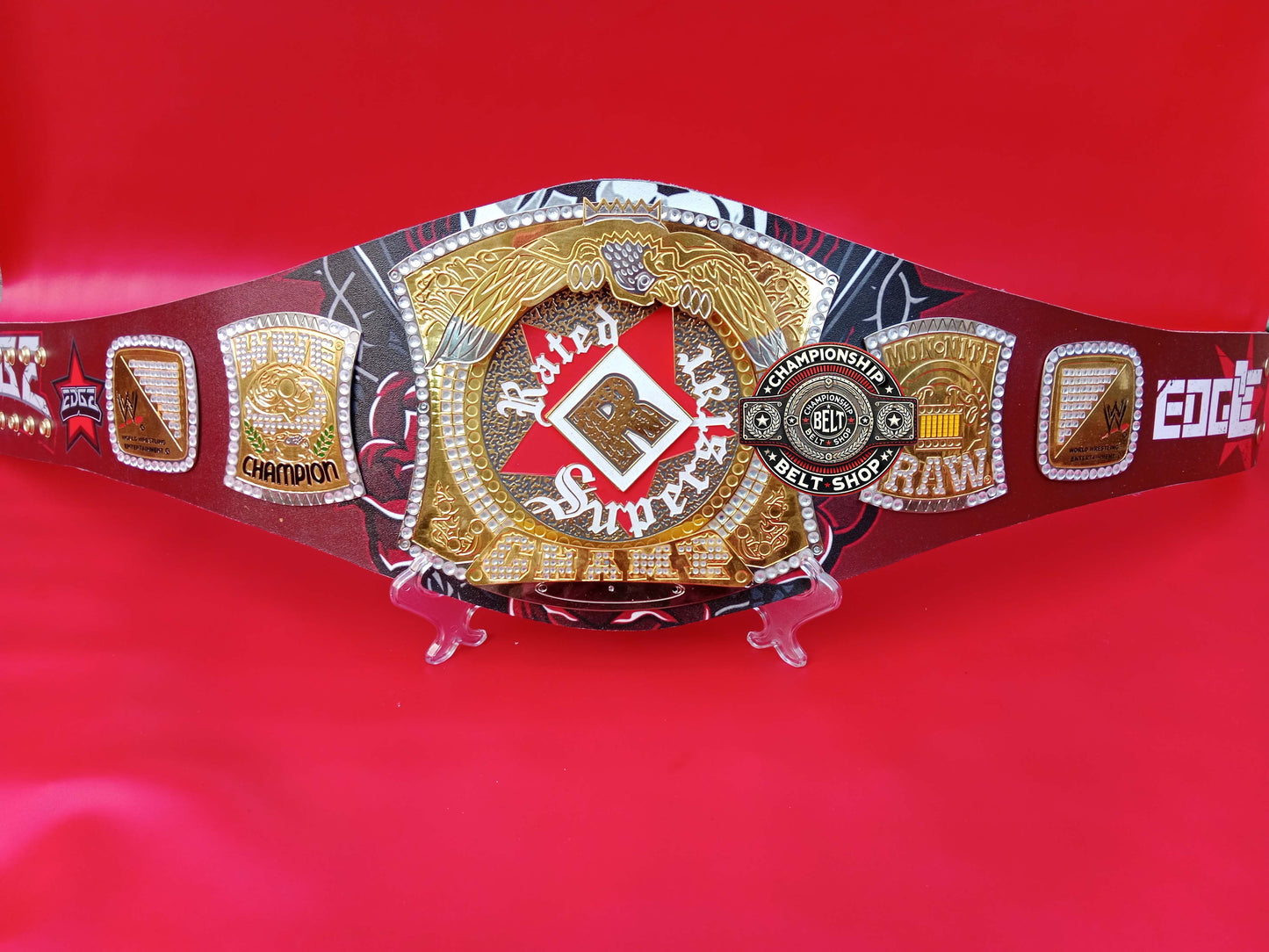 Rated R Spinner Championship Title Belt