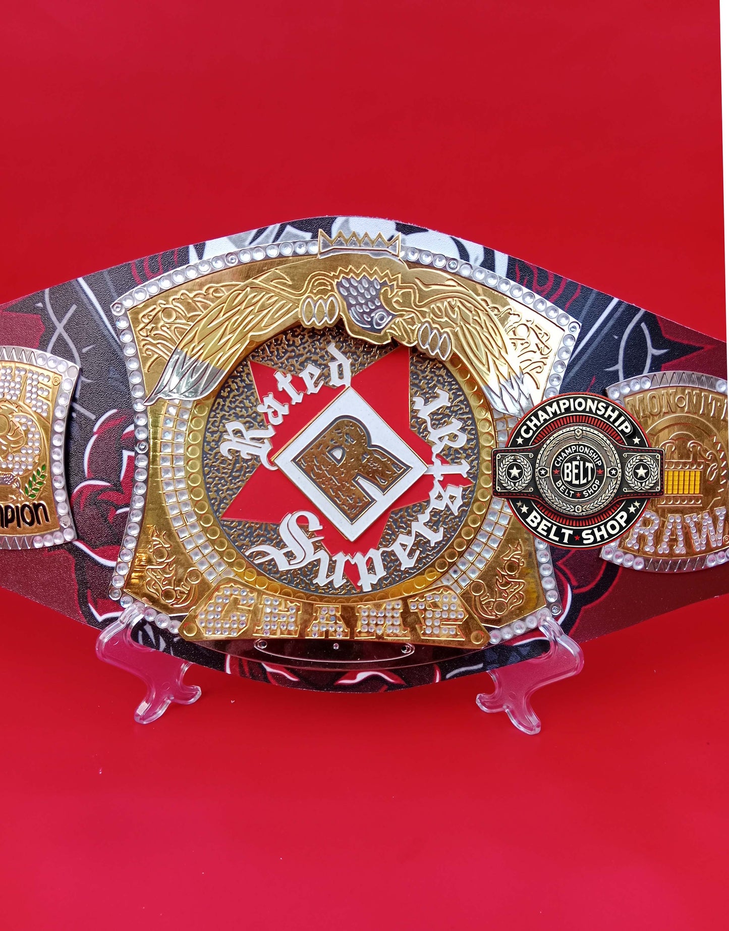 Rated R Spinner Championship Title Belt