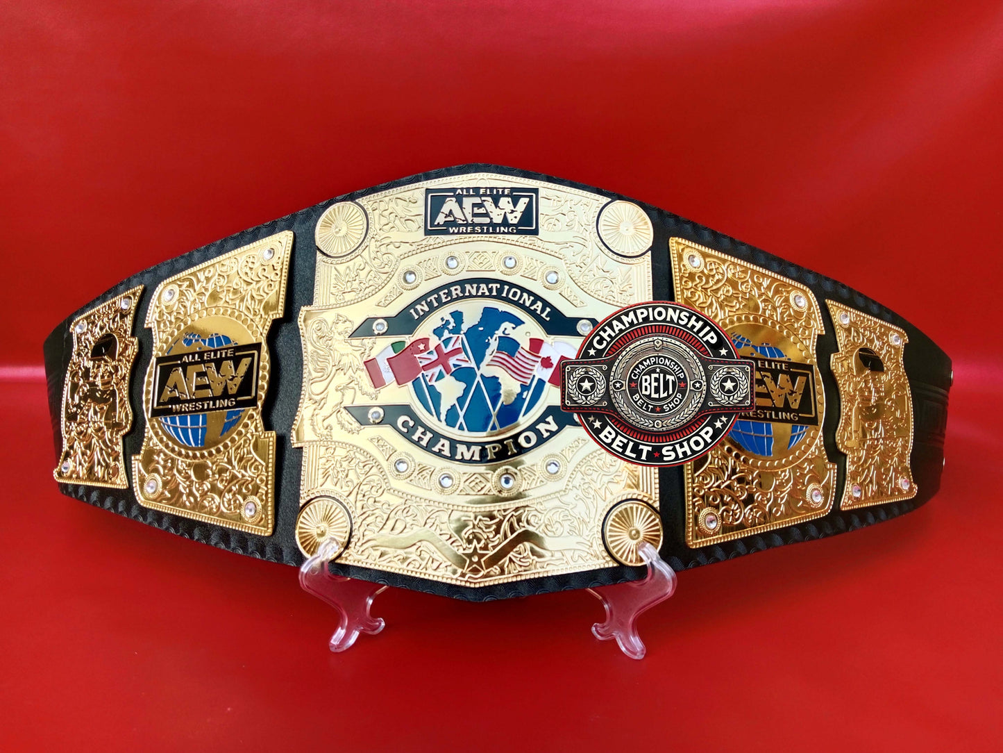 AEW Intercontinental Championship Title Belt