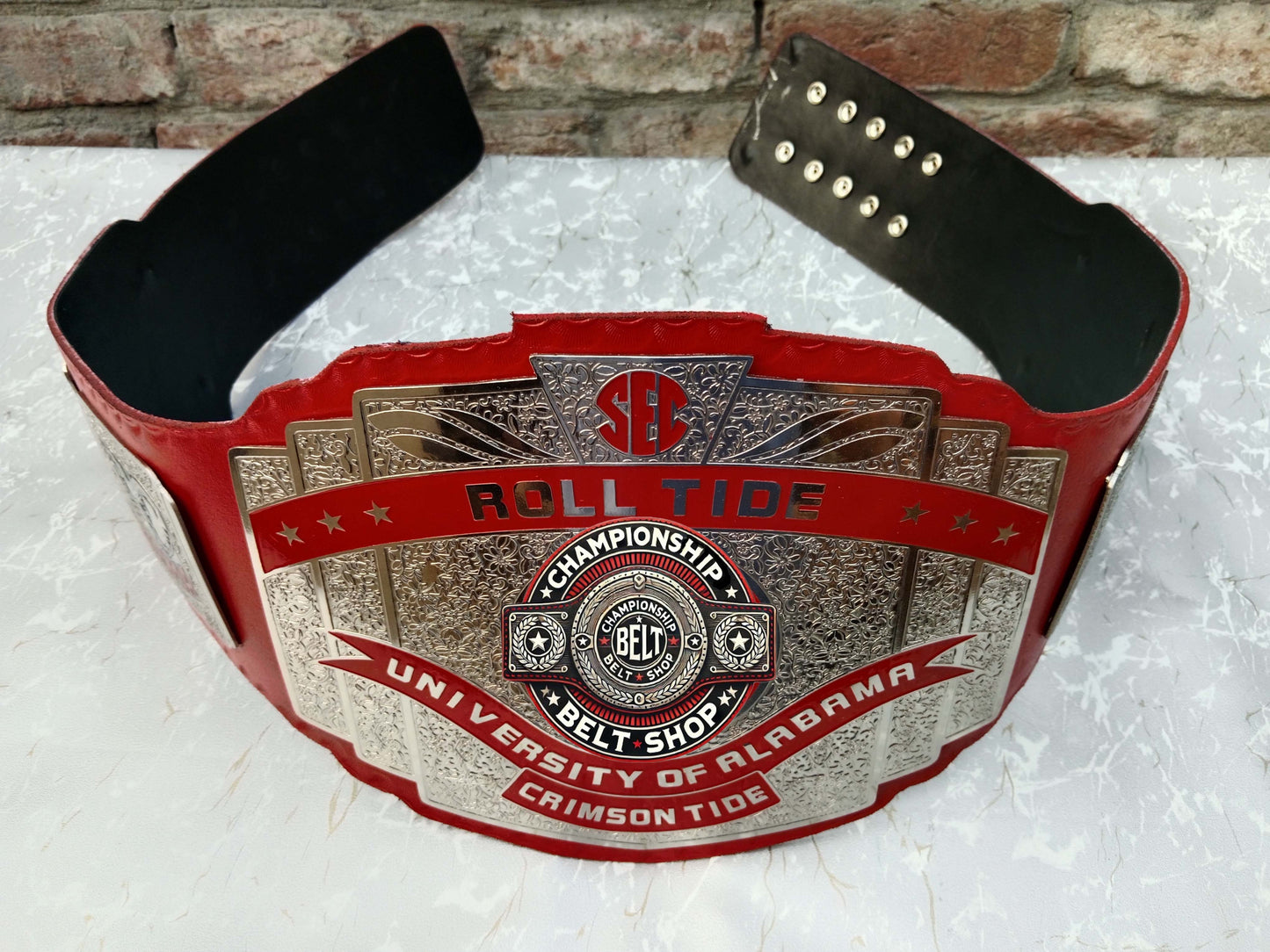 Alabama Crimson Tide Roll Tide Championship Belt