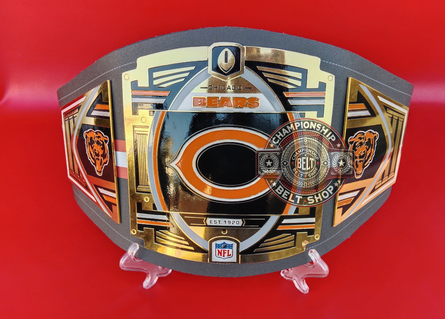 WWE Chicago Bears NFL Legacy Championship Title Belt