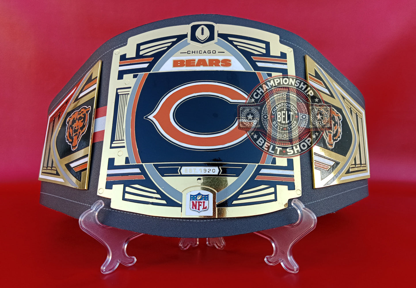 WWE Chicago Bears NFL Legacy Championship Title Belt