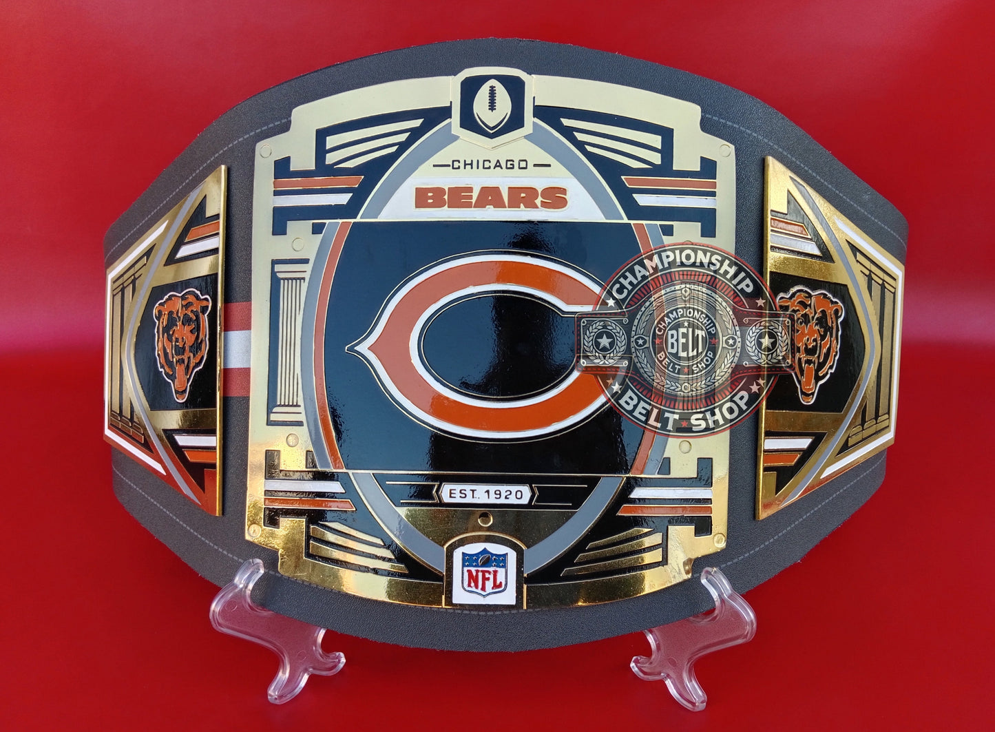 WWE Chicago Bears NFL Legacy Championship Title Belt