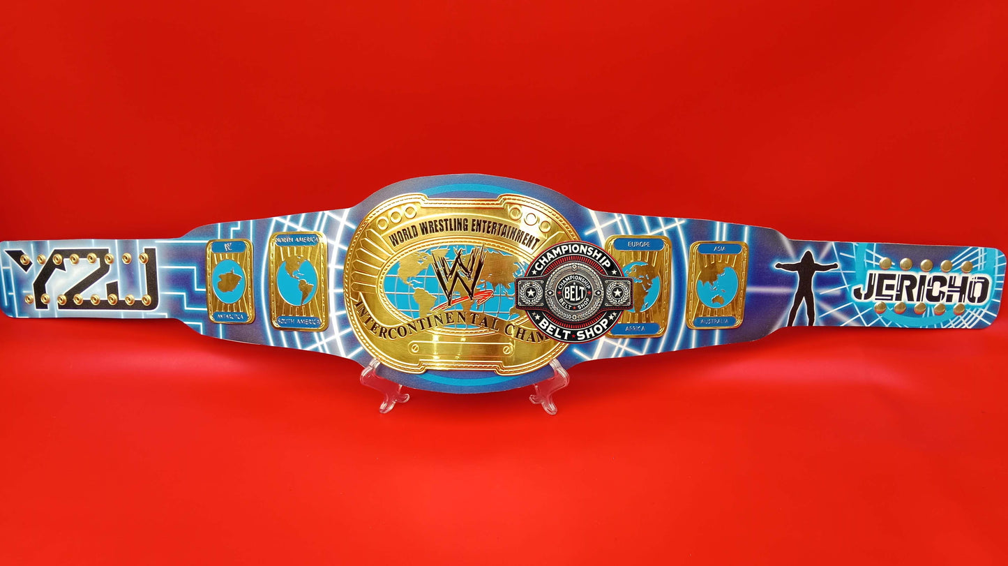 Chris Jericho IC Intercontinental Championship Title Belt
