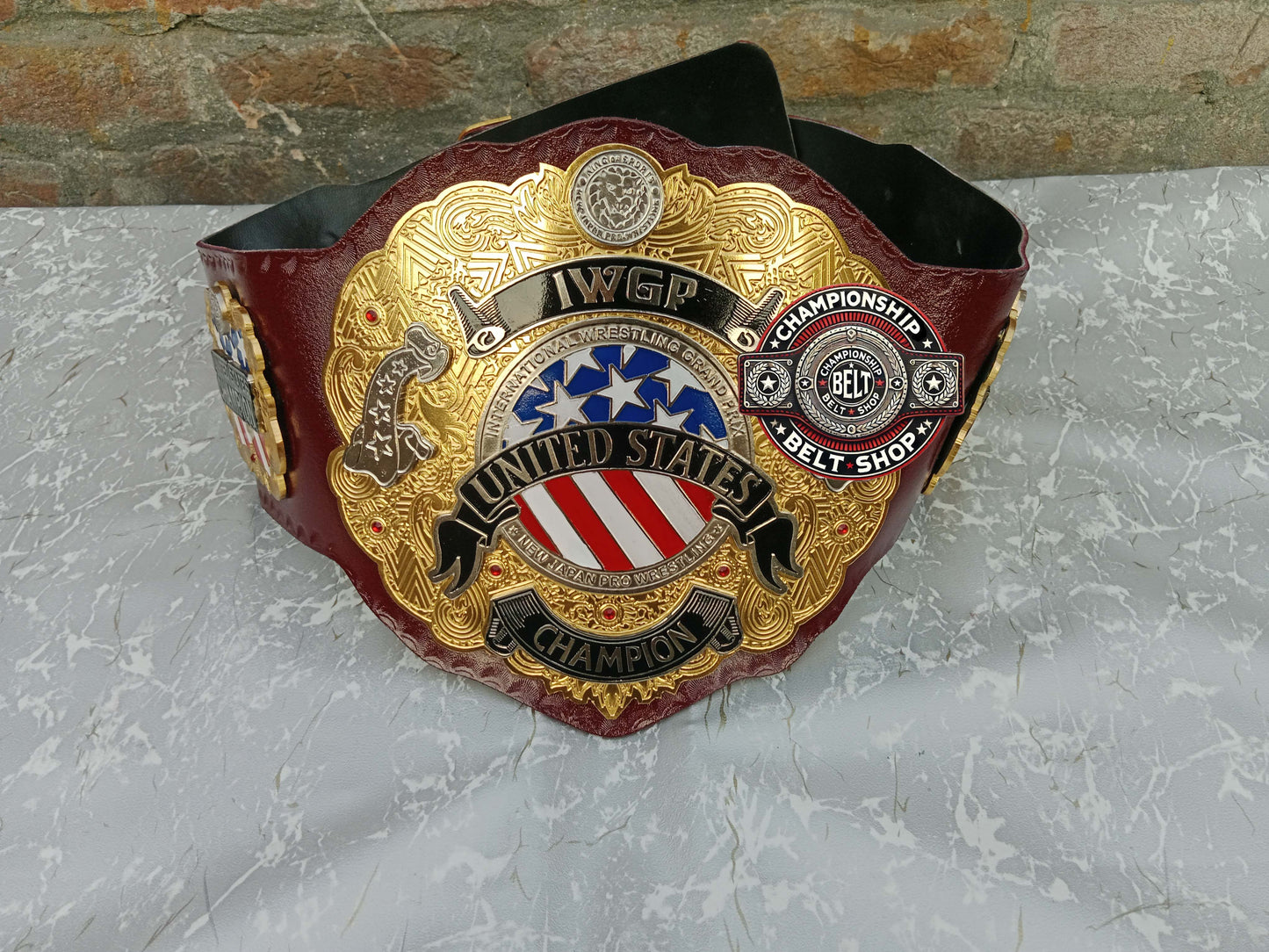 lWGP United States Championship Title Belt