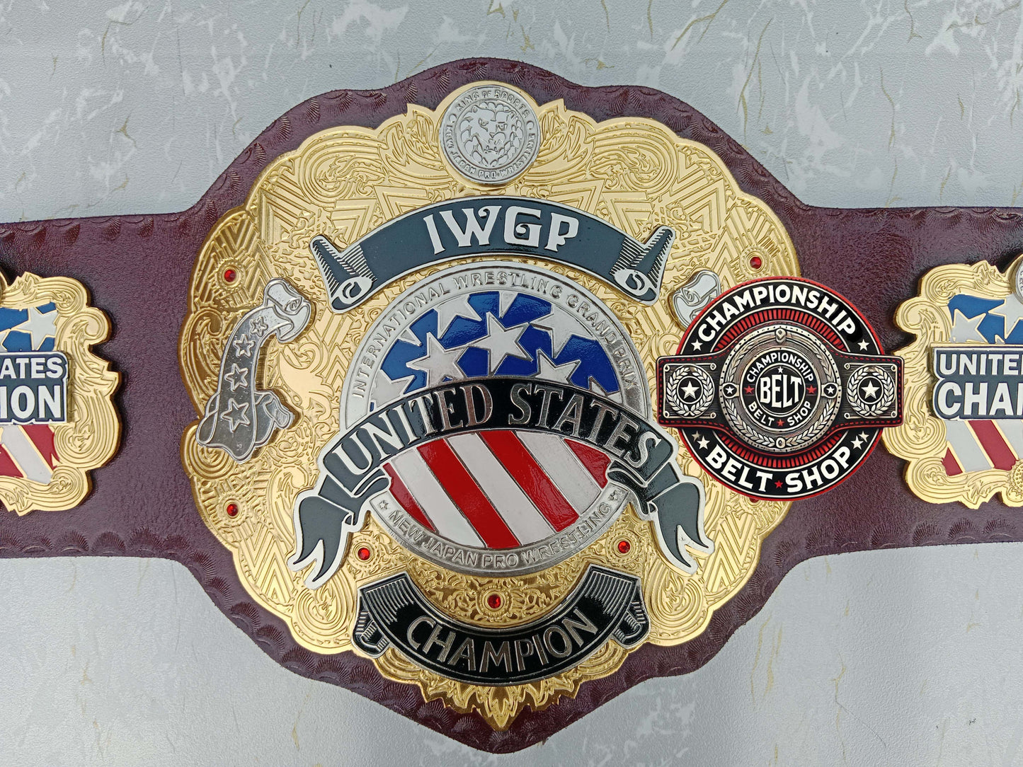 lWGP United States Championship Title Belt
