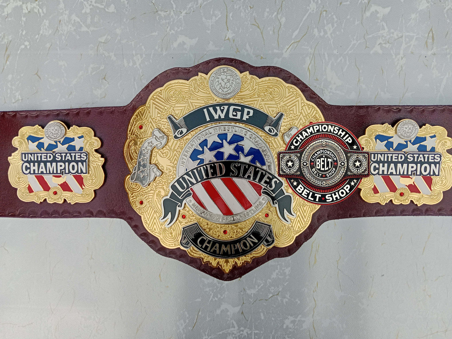 lWGP United States Championship Title Belt