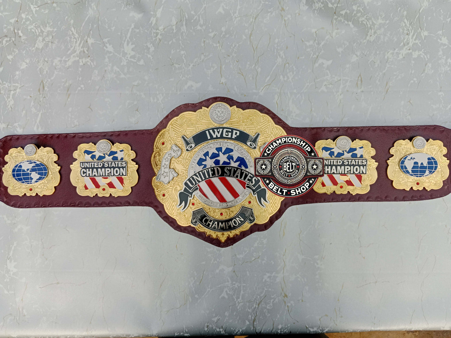 lWGP United States Championship Title Belt