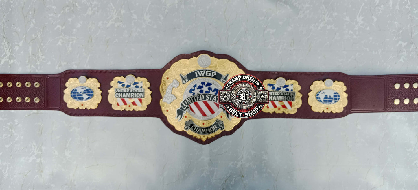 lWGP United States Championship Title Belt