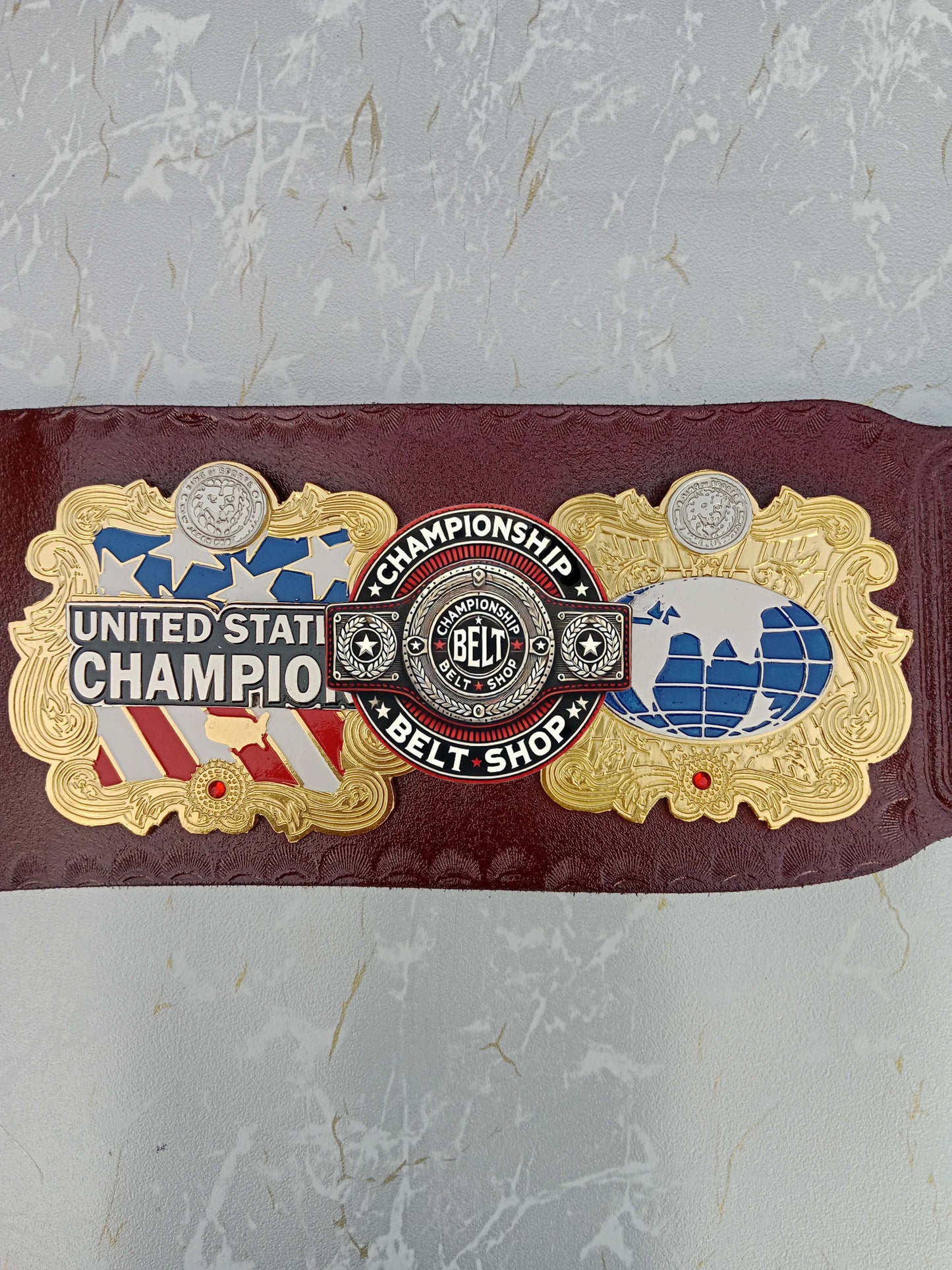 lWGP United States Championship Title Belt