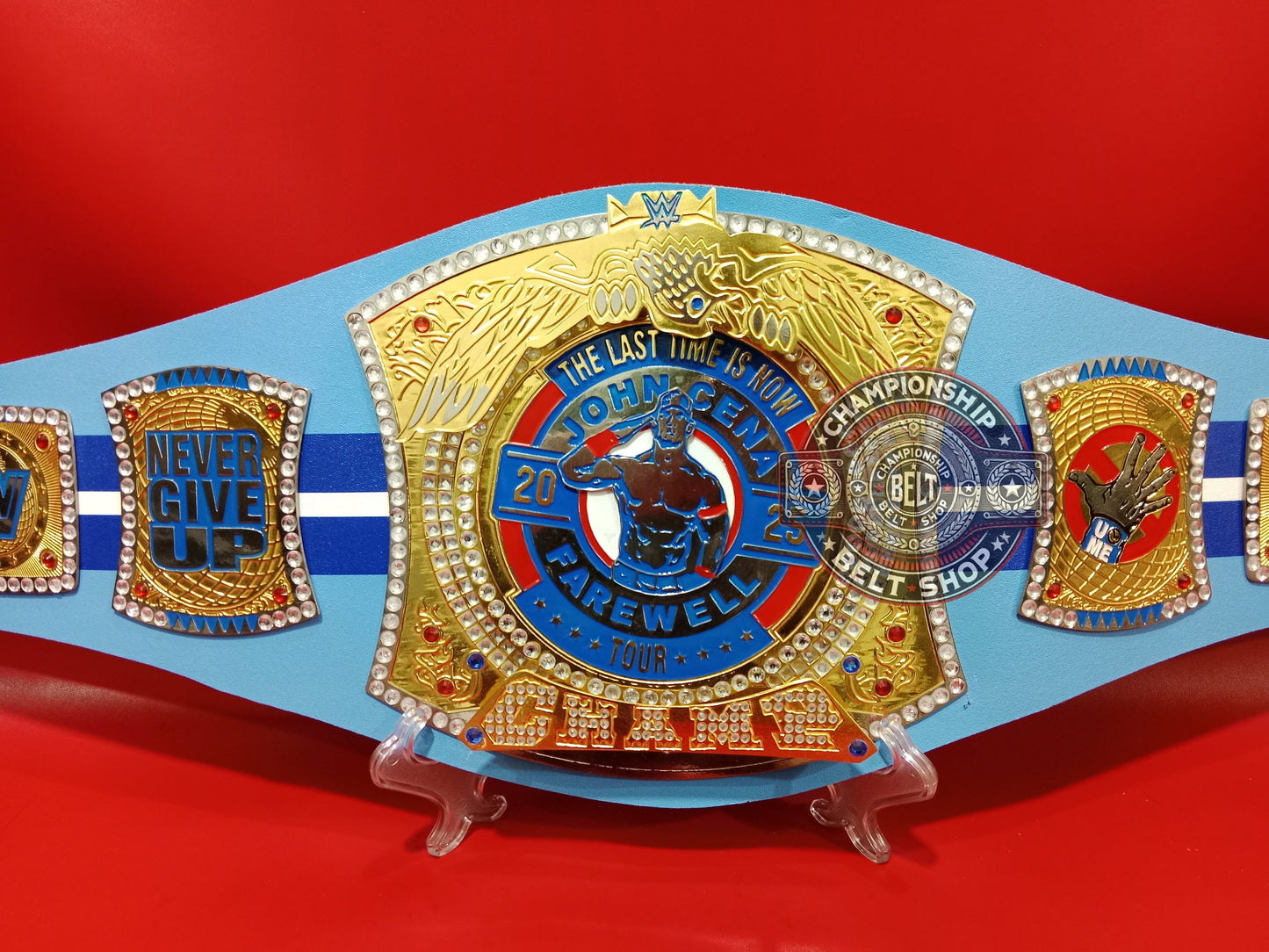 WWE John Cena Farewell Tour 2025 Los Angeles Spinner Championship Title Belt