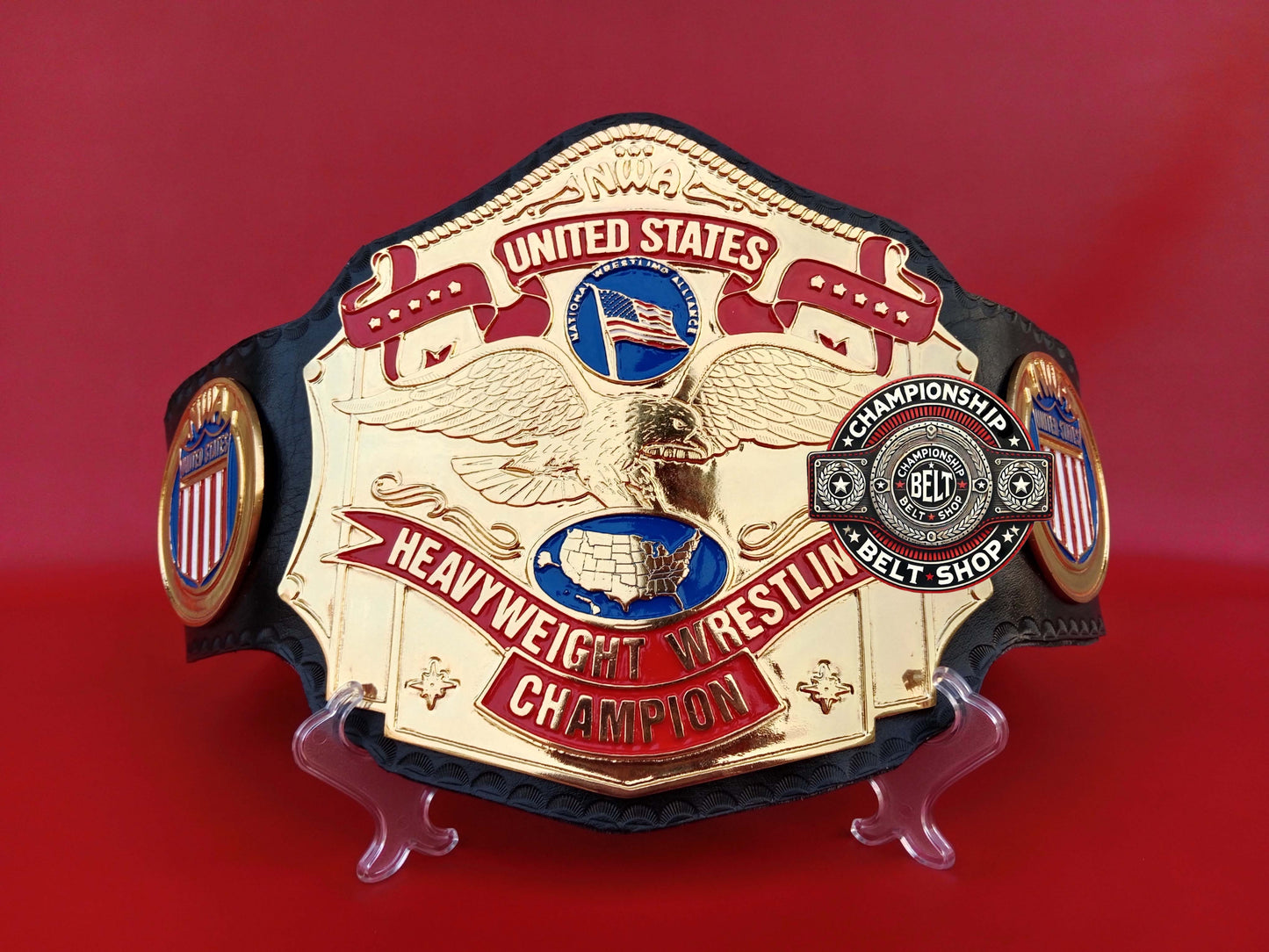 United States Heavyweight Wrestling Championship Title Belt