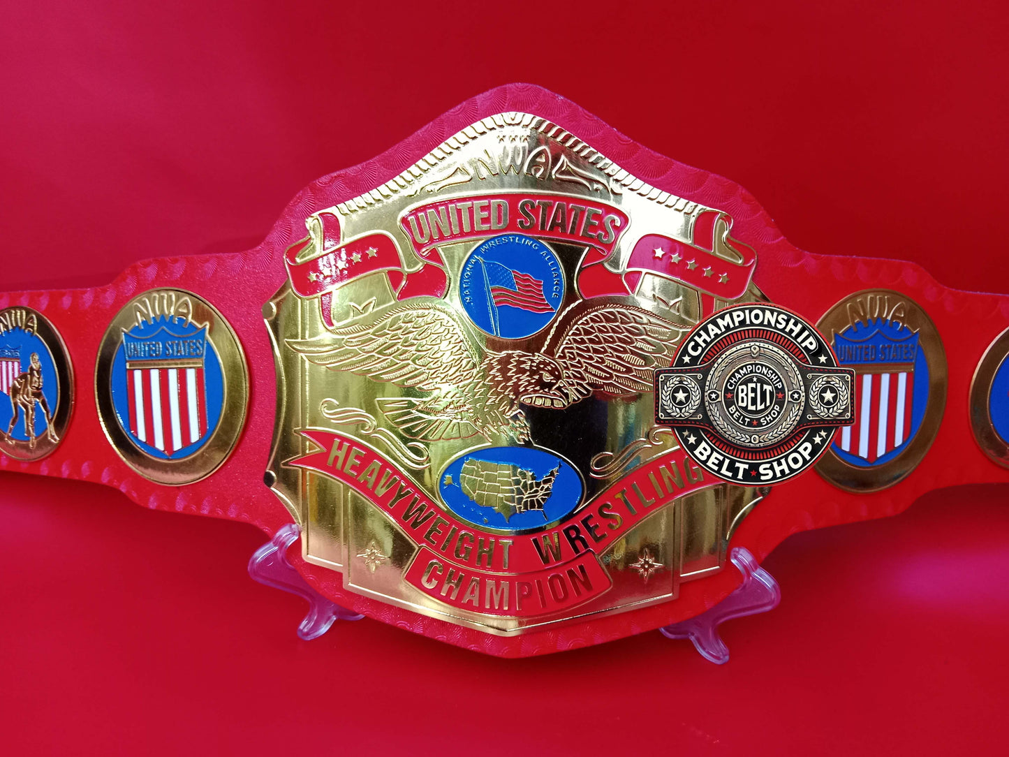 NWA United States Heavyweight Wrestling Championship Title Belt