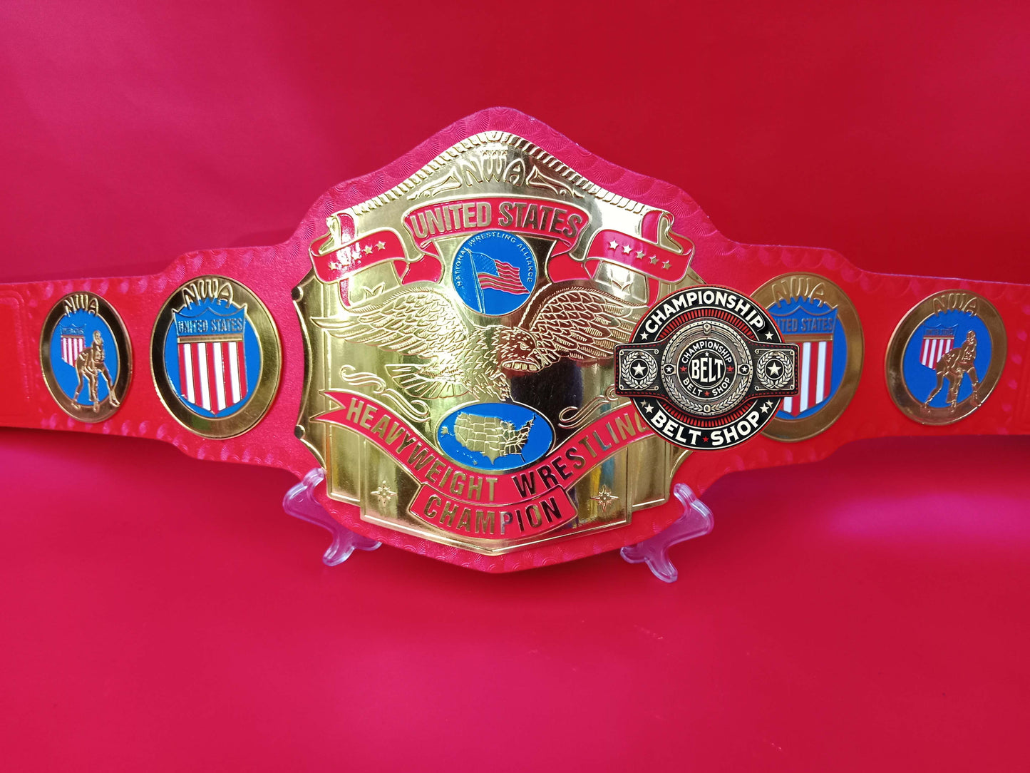 NWA United States Heavyweight Wrestling Championship Title Belt
