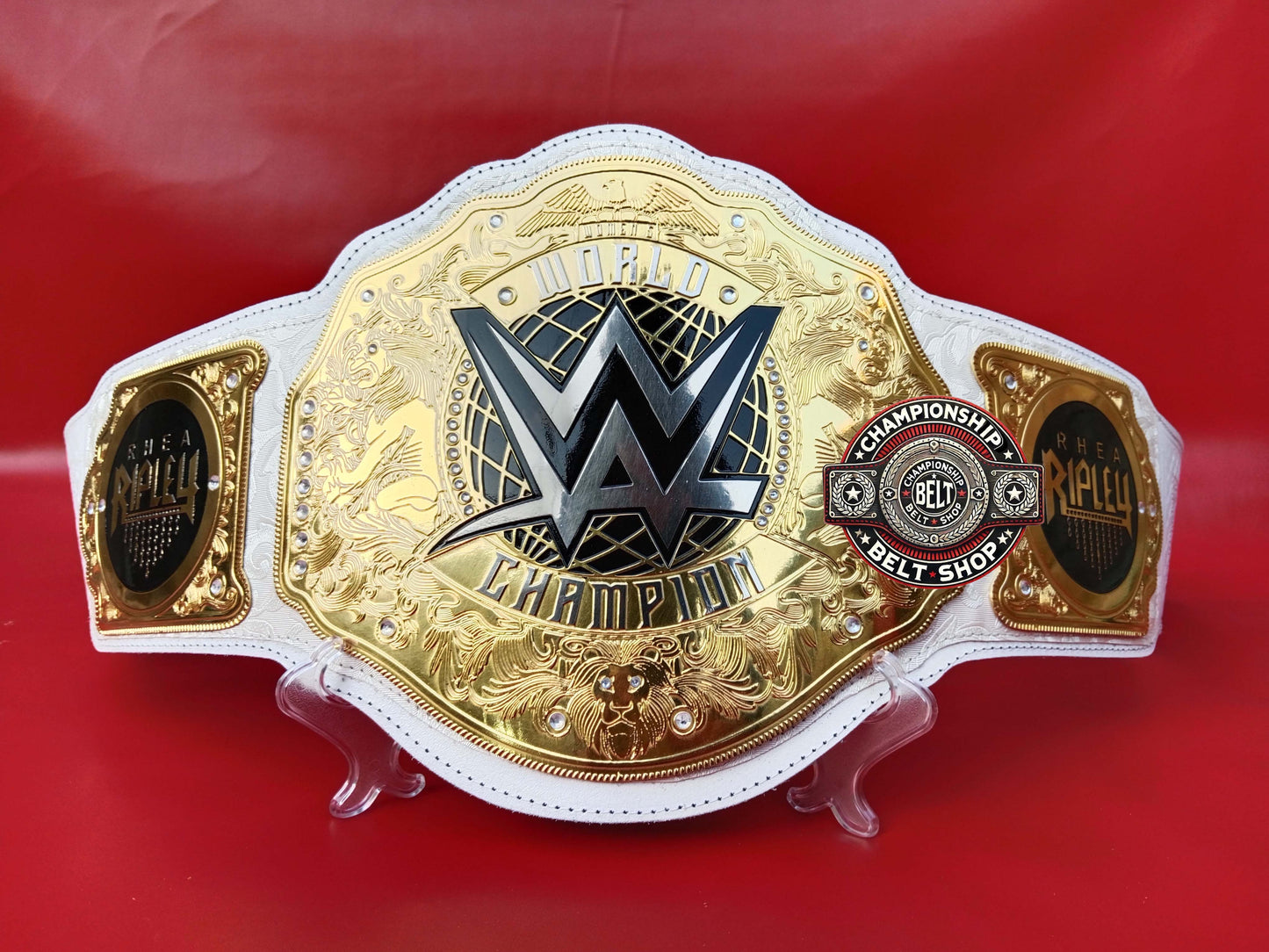New Womens Rhea Ripley Heavy Weight Championship Title Belt
