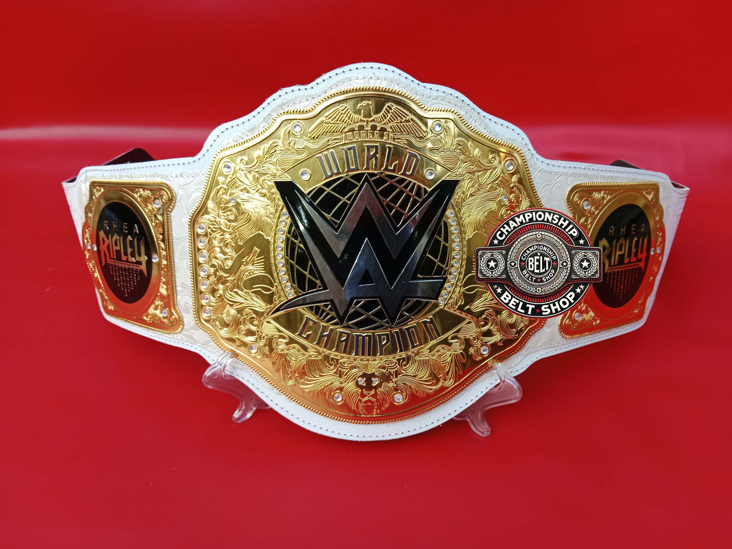 New Womens Rhea Ripley Heavy Weight Championship Title Belt
