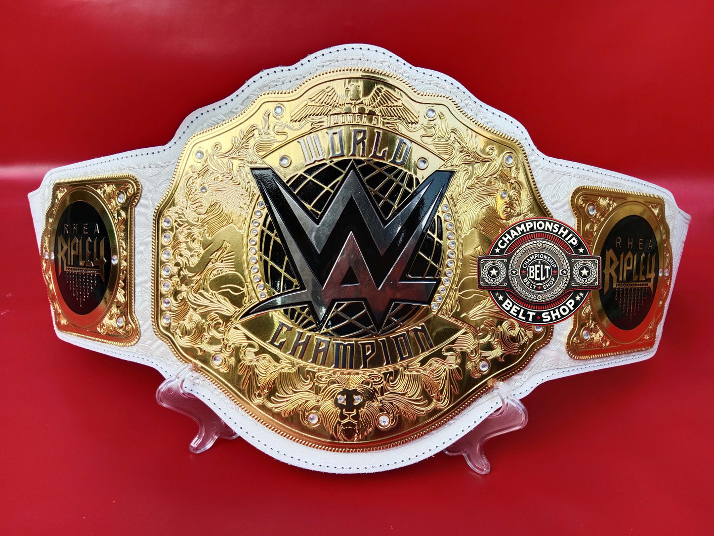 New Womens Rhea Ripley Heavy Weight Championship Title Belt