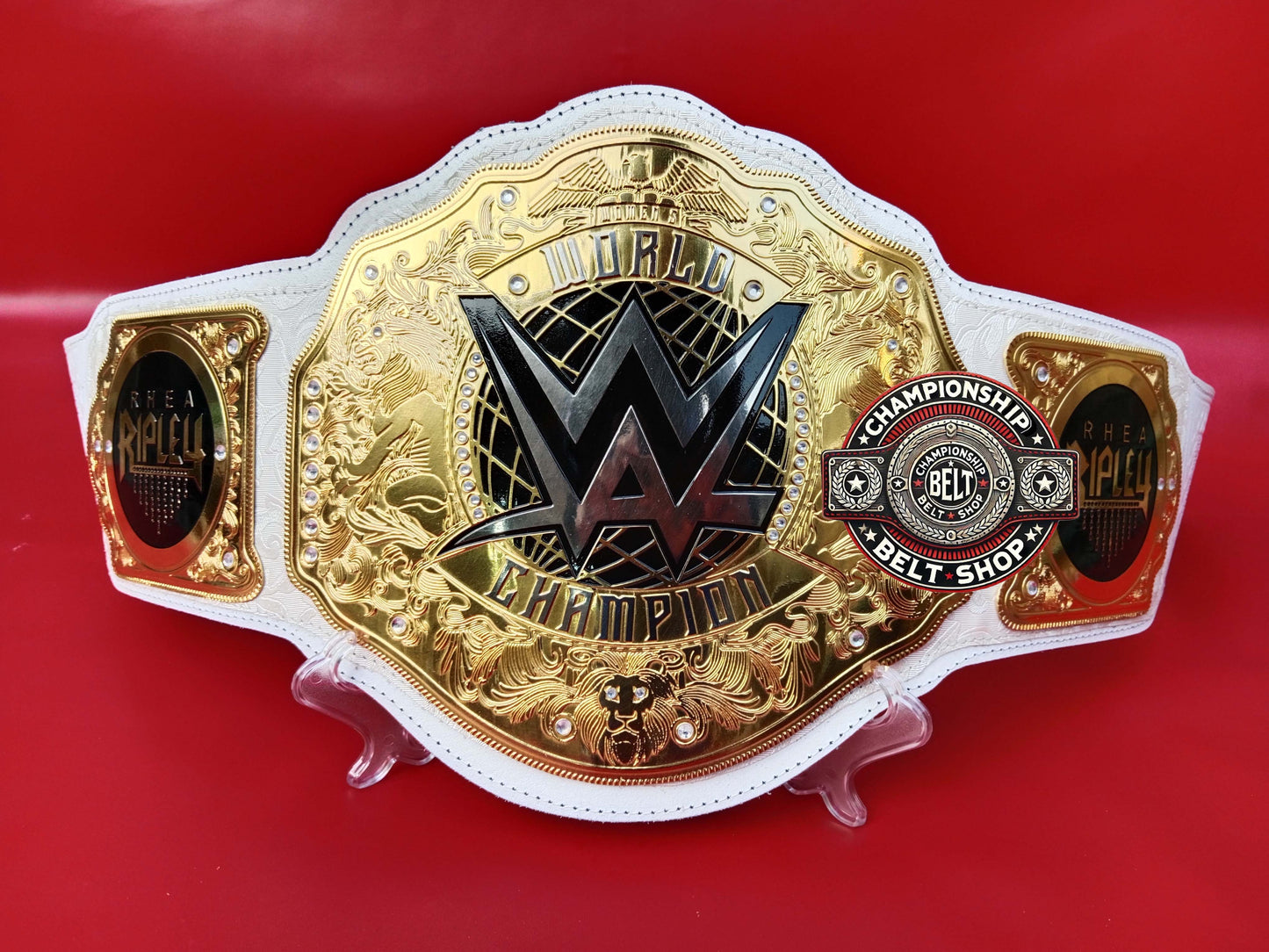 New Womens Rhea Ripley Heavy Weight Championship Title Belt