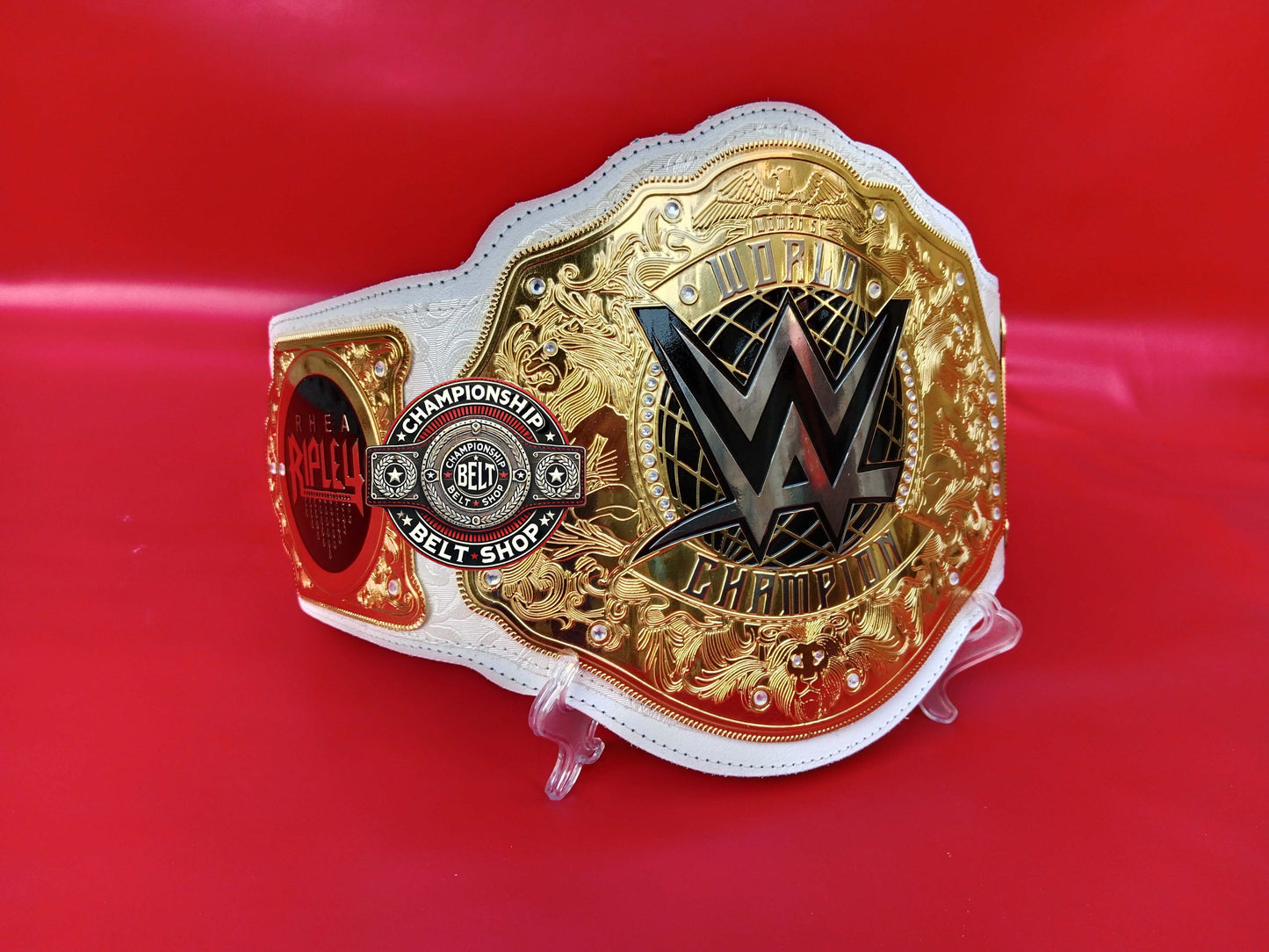 New Womens Rhea Ripley Heavy Weight Championship Title Belt