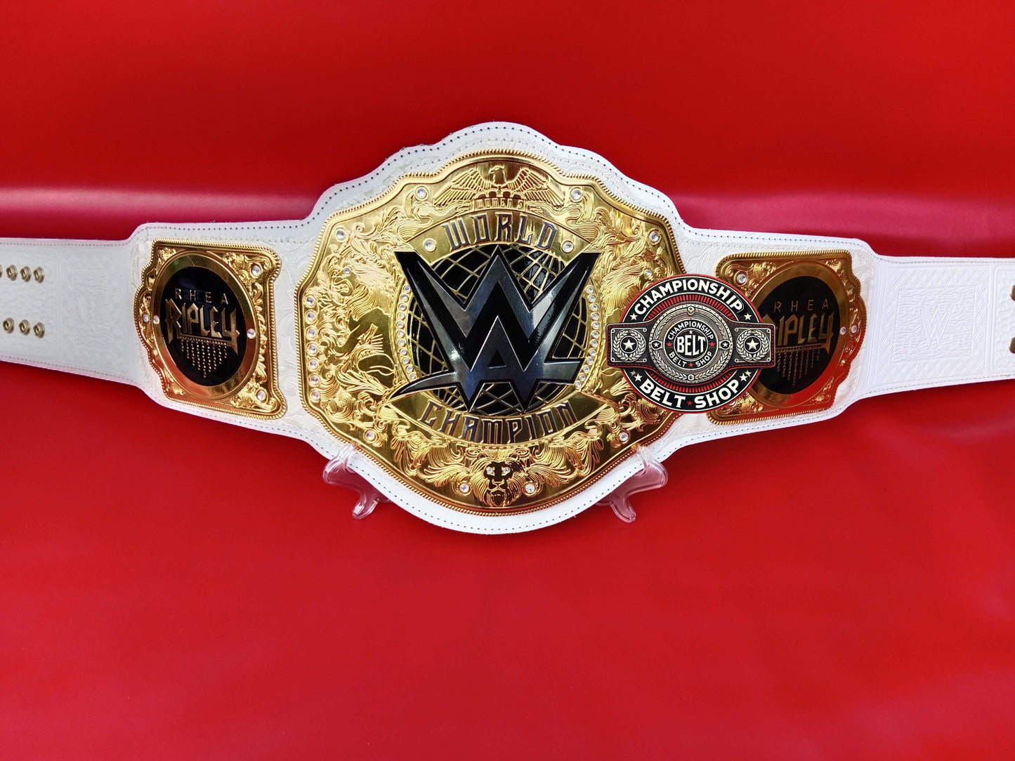 New Womens Rhea Ripley Heavy Weight Championship Title Belt
