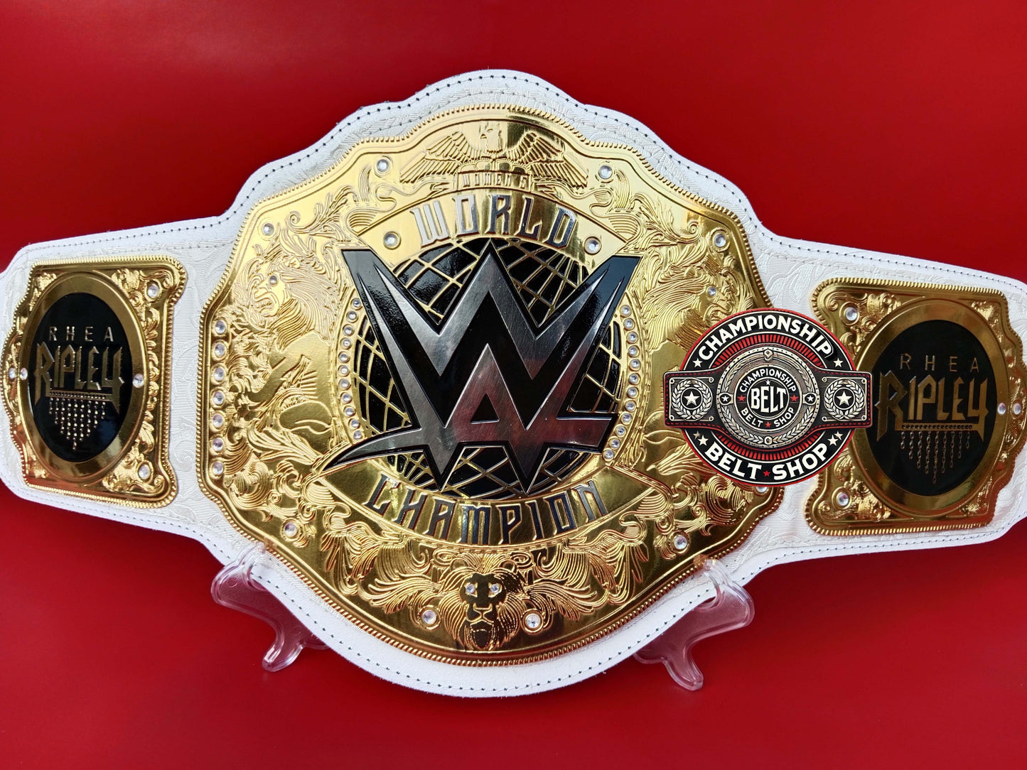 New Womens Rhea Ripley Heavy Weight Championship Title Belt