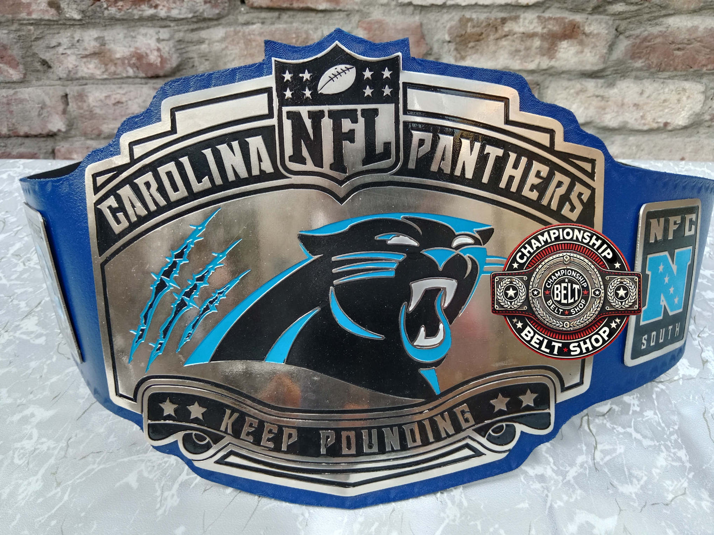 NFL Carolina Panthers Champiopnship Title Belt