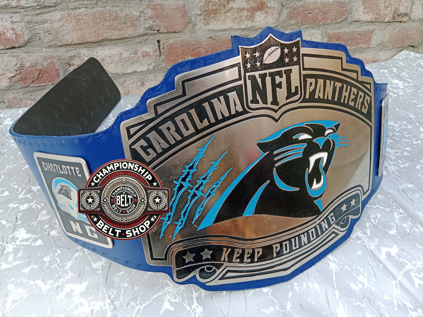 NFL Carolina Panthers Champiopnship Title Belt