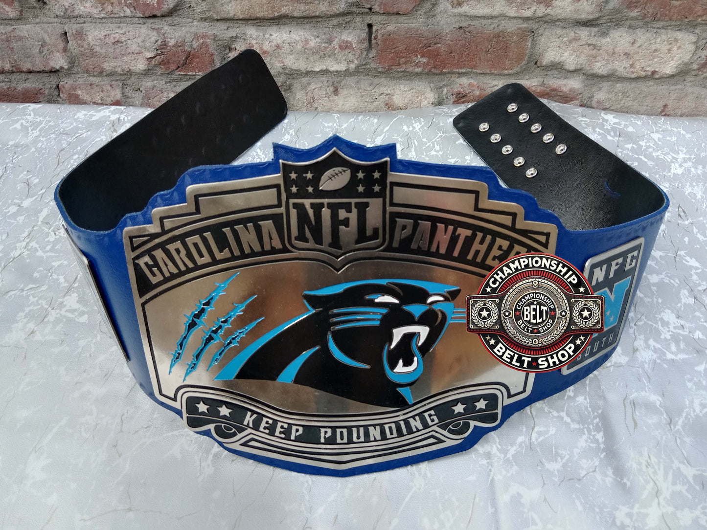 NFL Carolina Panthers Champiopnship Title Belt