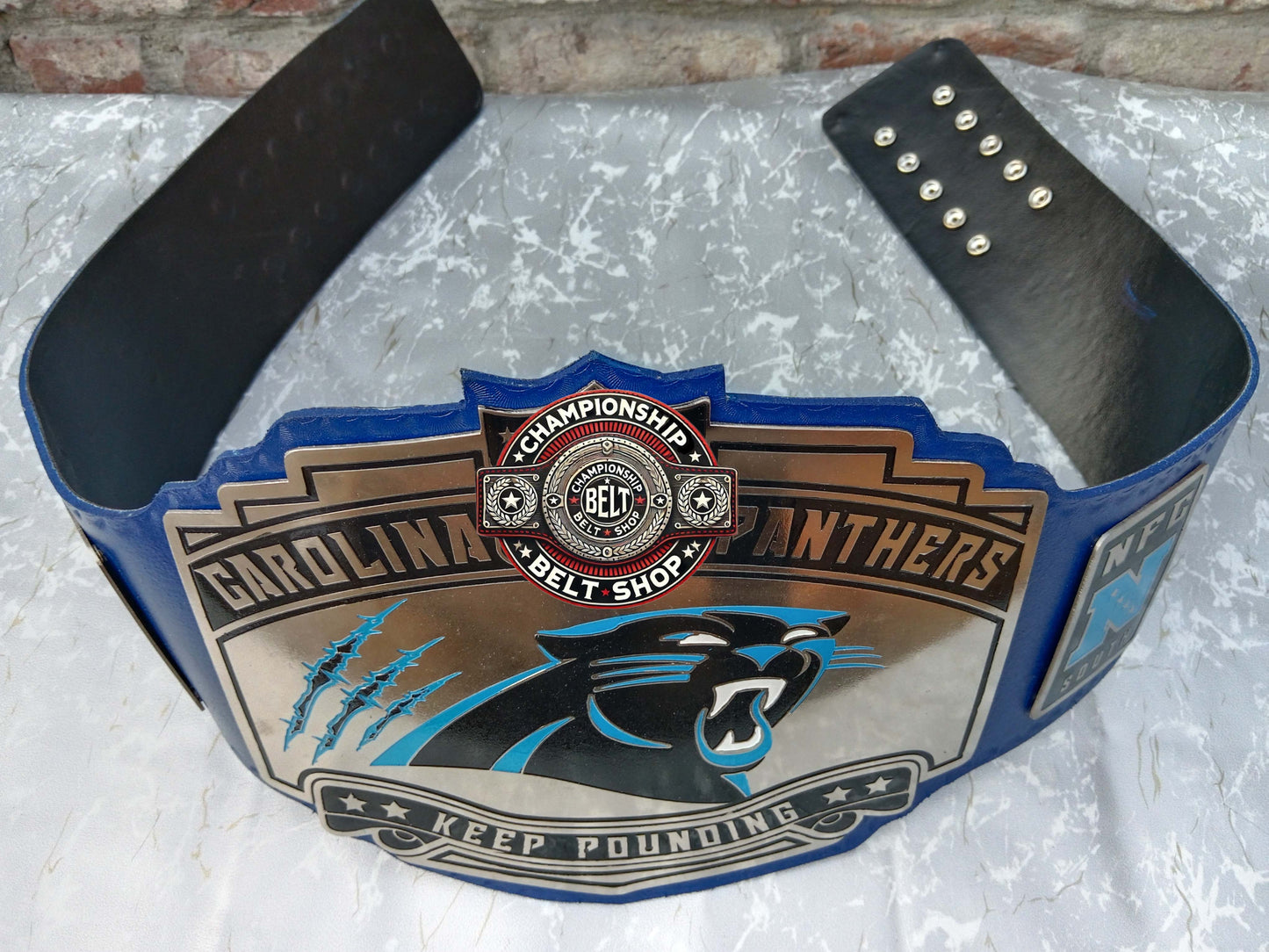 NFL Carolina Panthers Champiopnship Title Belt