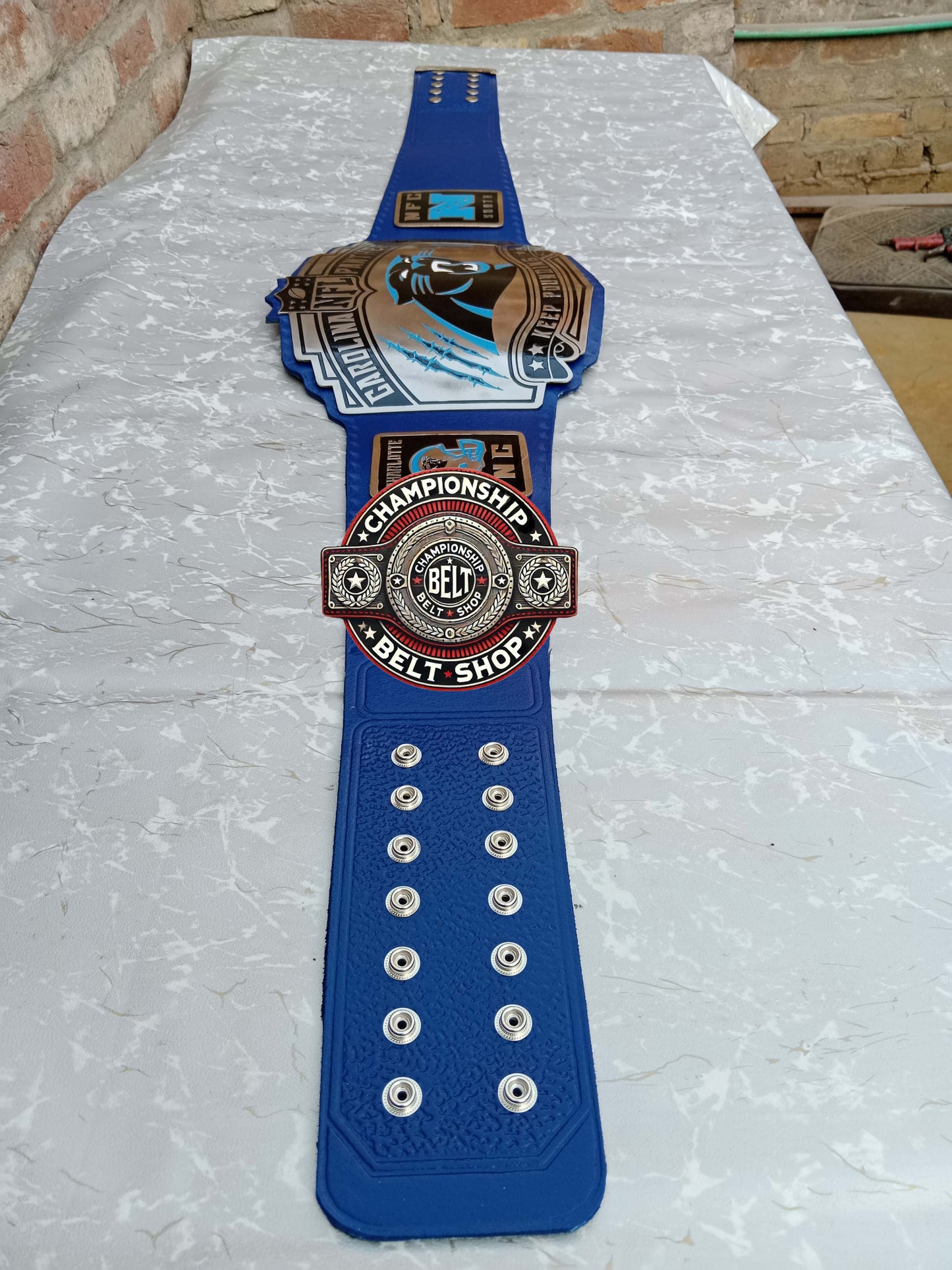 NFL Carolina Panthers Champiopnship Title Belt