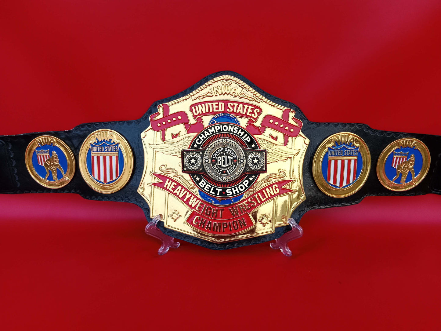 United States Heavyweight Wrestling Championship Title Belt
