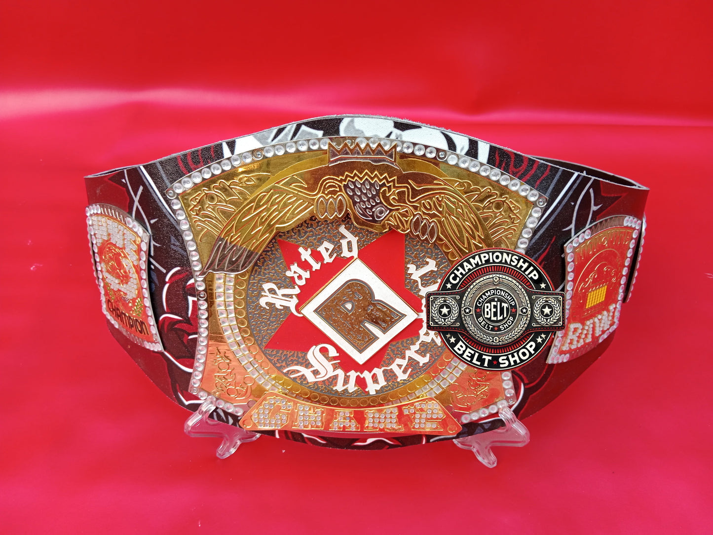 Rated R Spinner Championship Title Belt