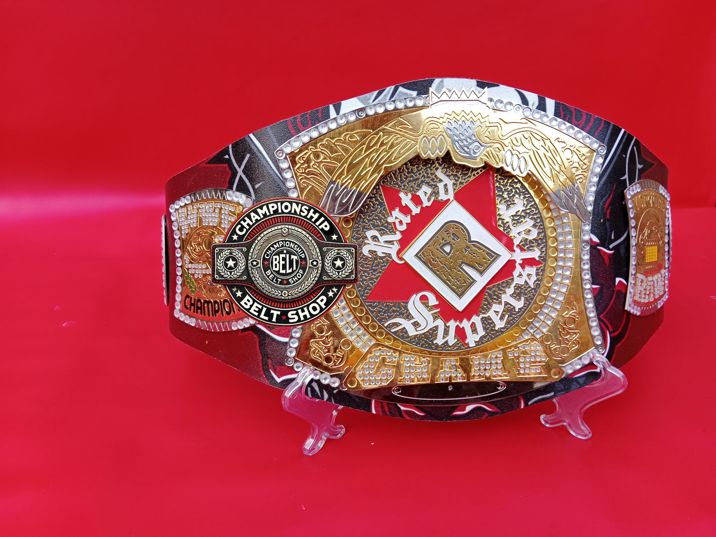 Rated R Spinner Championship Title Belt