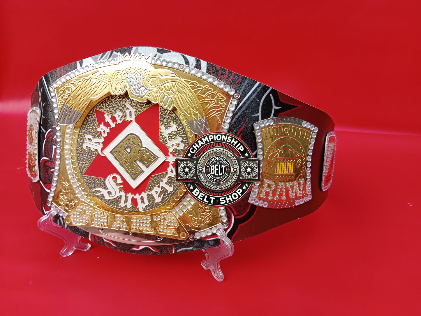 Rated R Spinner Championship Title Belt