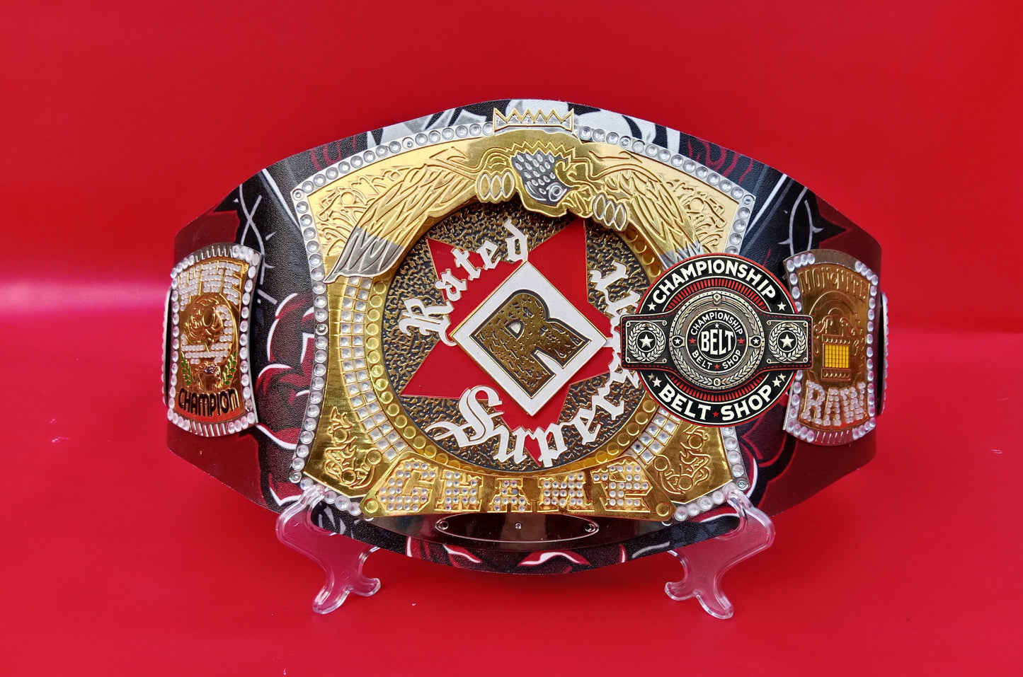 Rated R Spinner Championship Title Belt