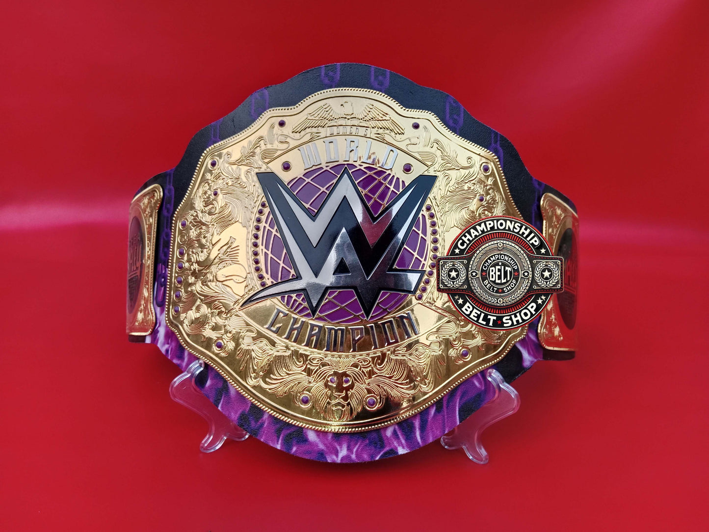 New Rhea Ripley World Heavyweight Championship Title Belt