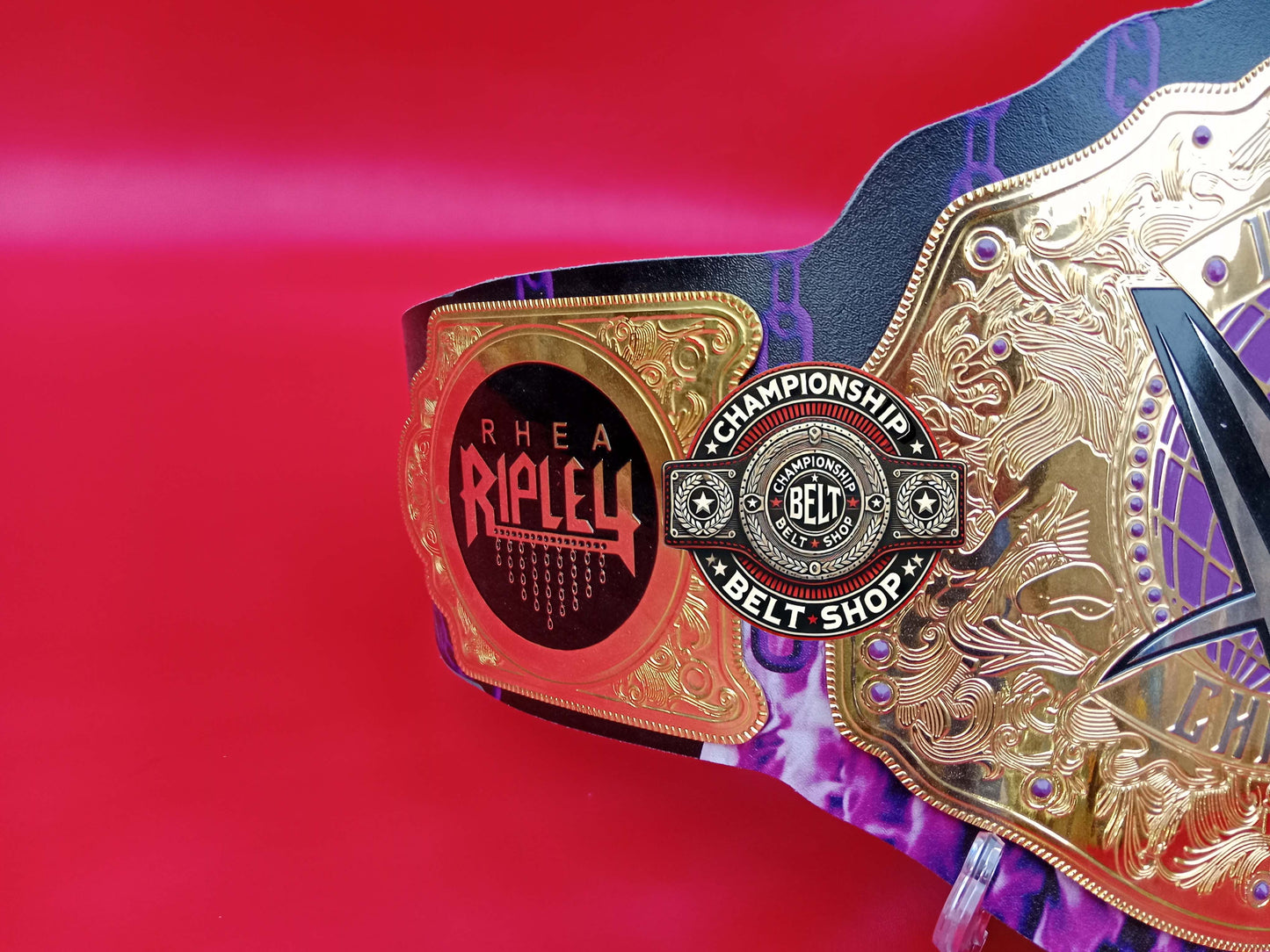 New Rhea Ripley World Heavyweight Championship Title Belt
