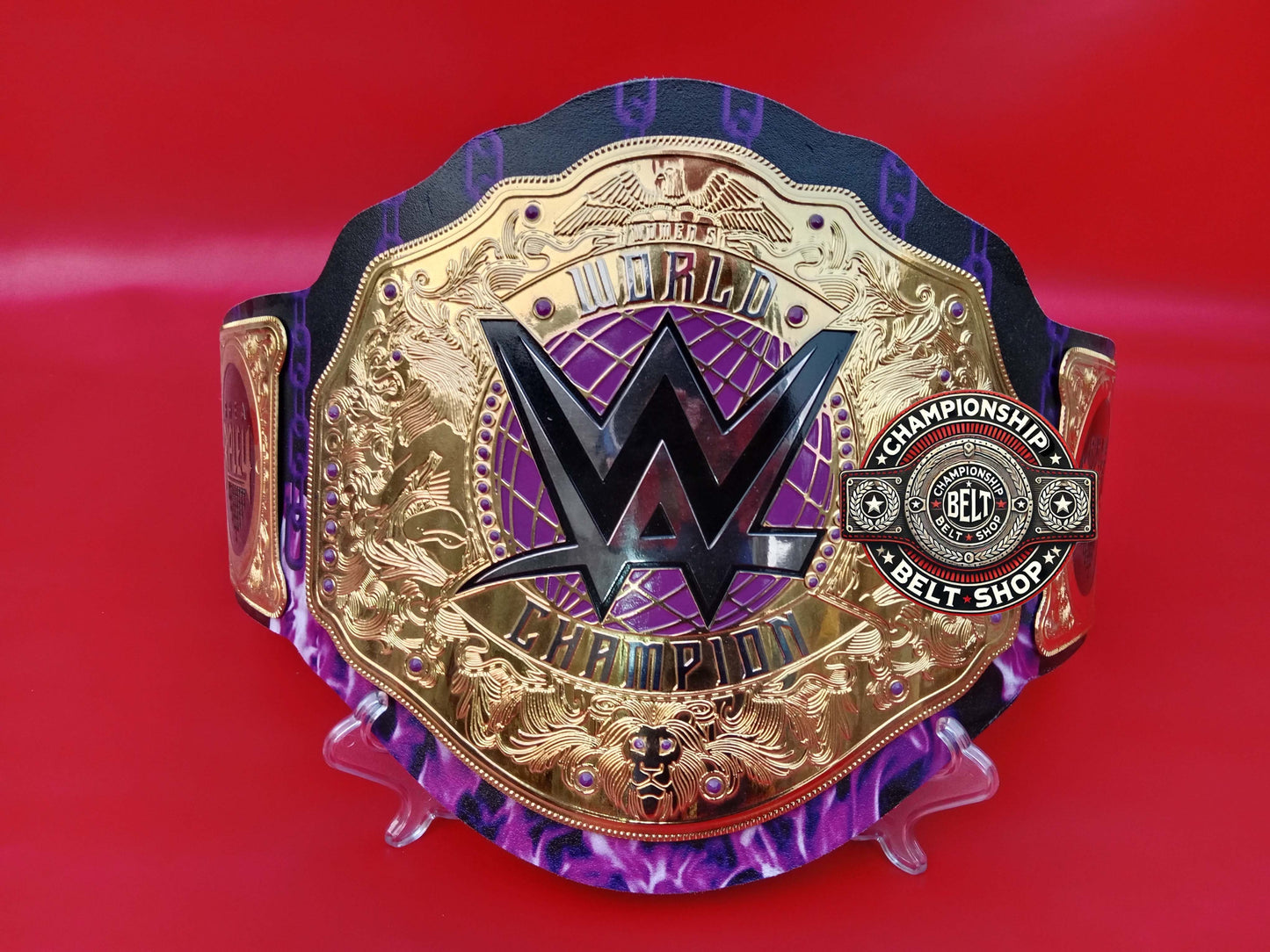 New Rhea Ripley World Heavyweight Championship Title Belt