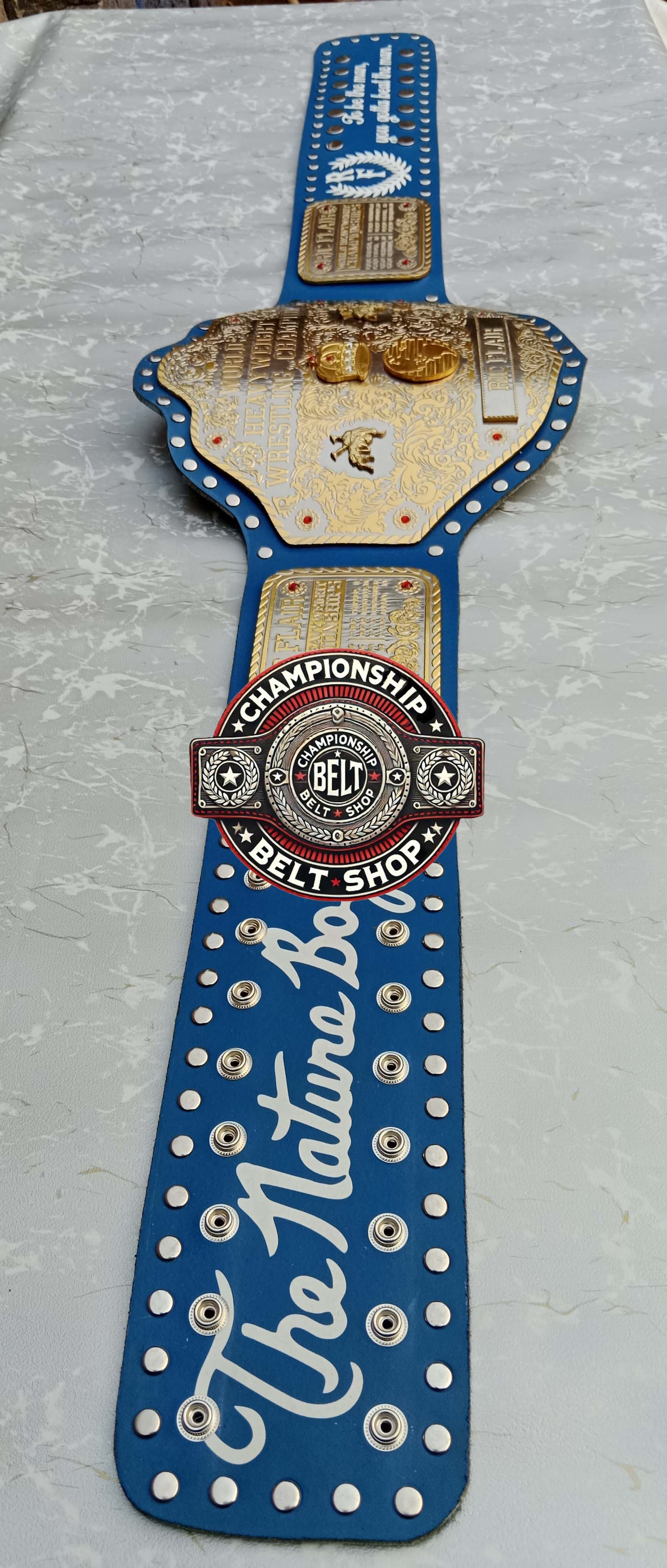 Ric Flair Signature Series Championship Title Belt
