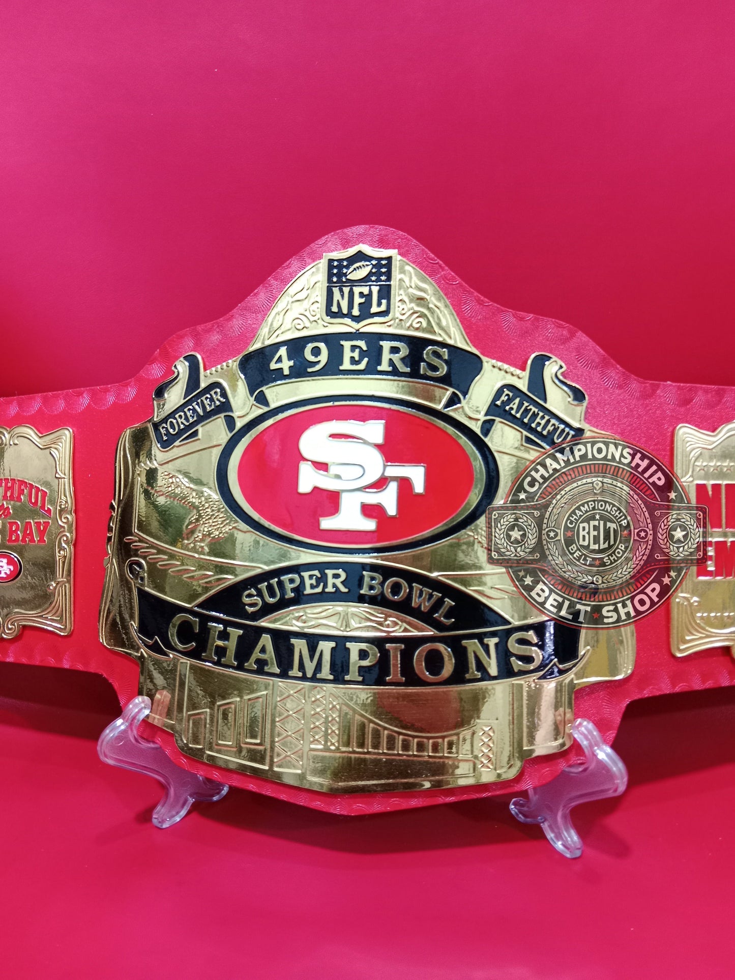 San Francisco 49ers NFL Super Bowl Championship Belt