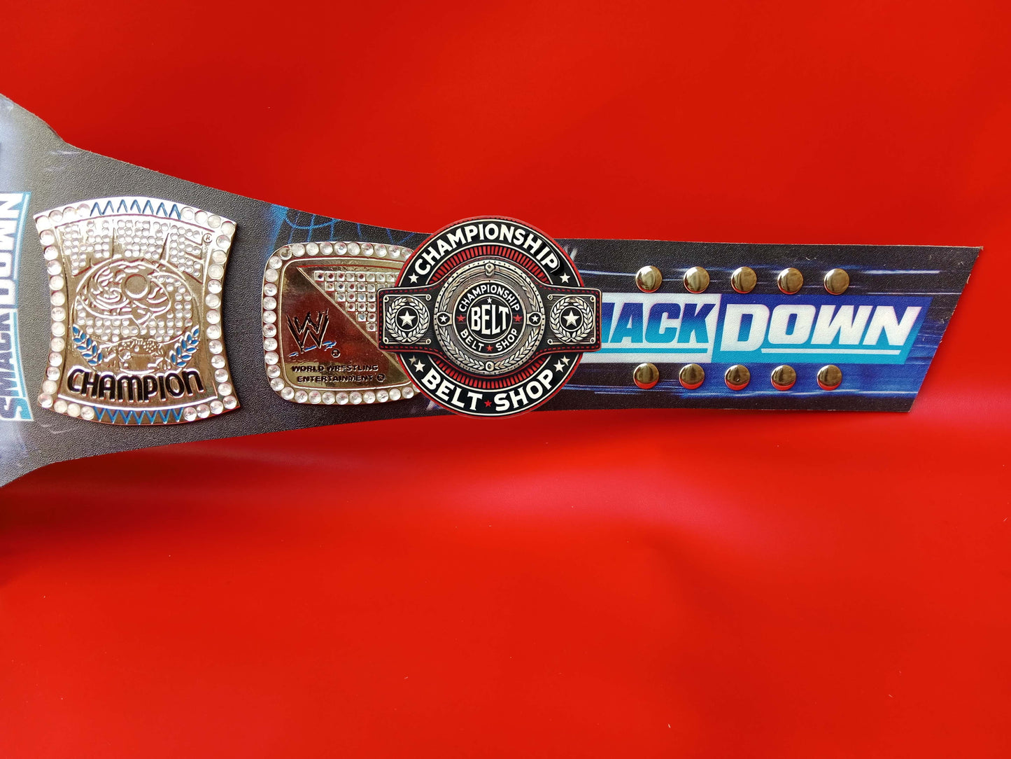 WWE SmackDown 25 Years Special Edition Spinner Replica Title Belt