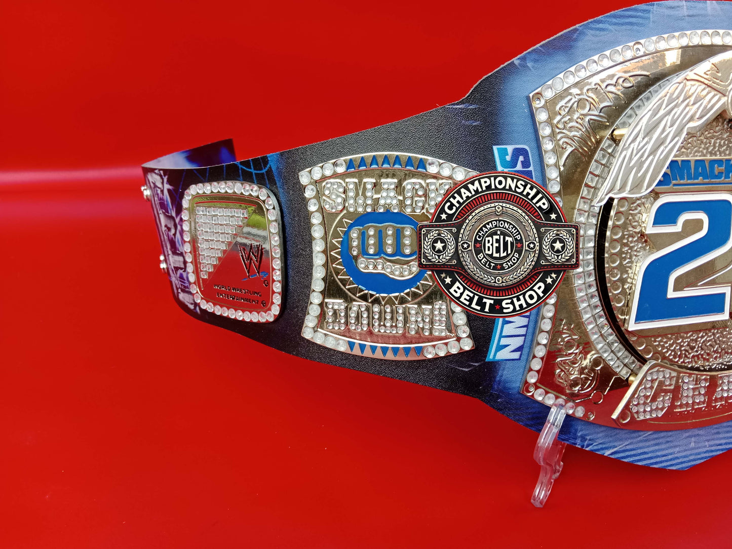 WWE SmackDown 25 Years Special Edition Spinner Replica Title Belt