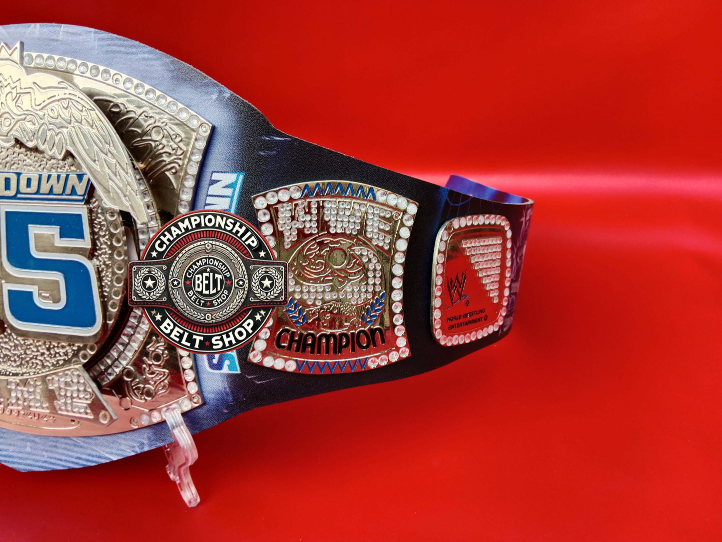 WWE SmackDown 25 Years Special Edition Spinner Replica Title Belt