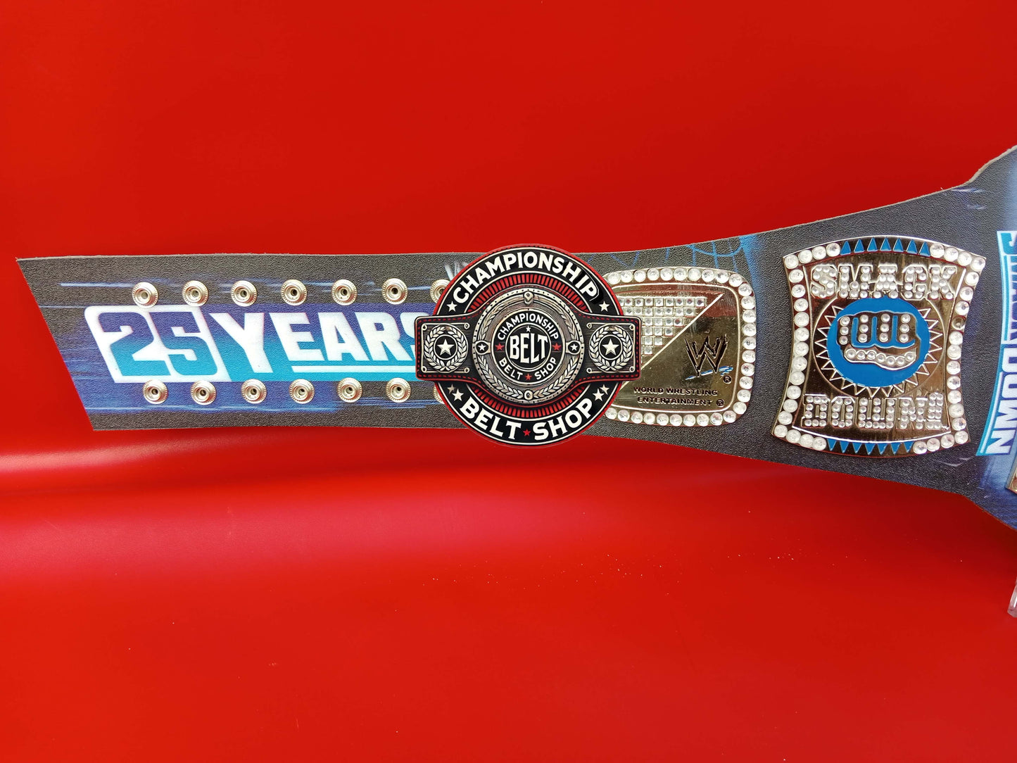WWE SmackDown 25 Years Special Edition Spinner Replica Title Belt