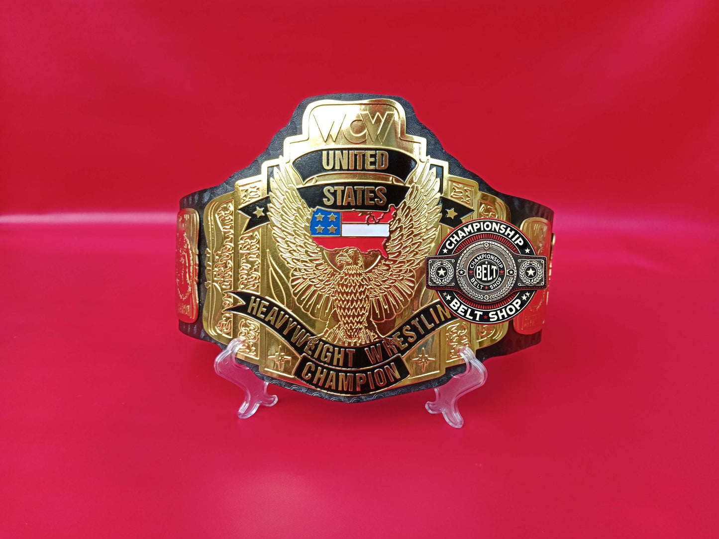 WCW United States Heavyweight Wrestling Championship Title Belt